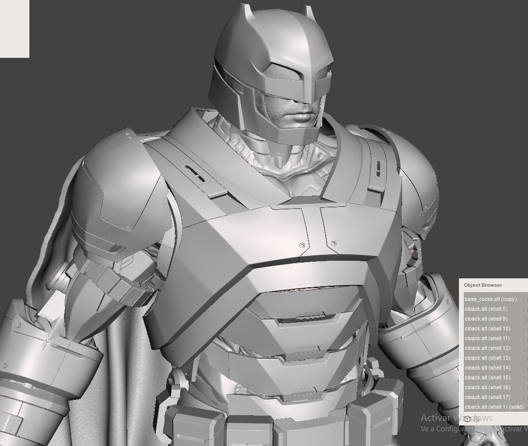 Armored Batman from batman vs superman 3D print model_6