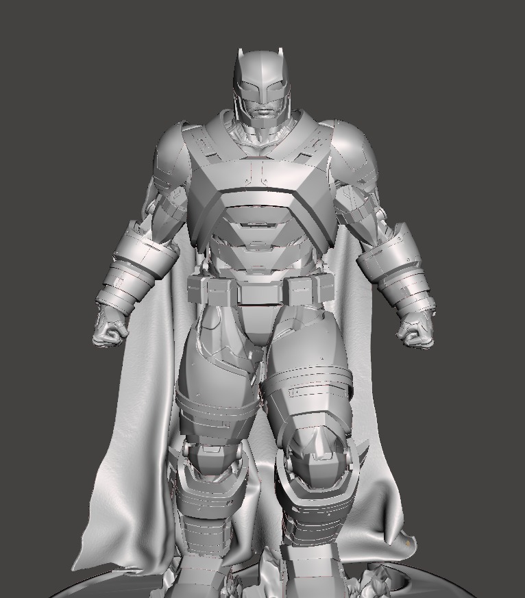 Armored Batman from batman vs superman 3D print model_3