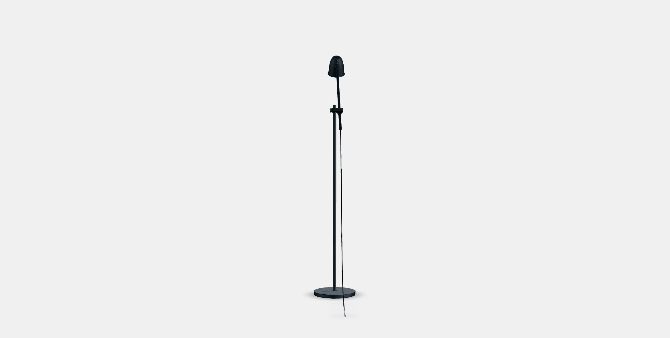 SKURUP Floor-standing reading lamp Low-poly 3D model_14