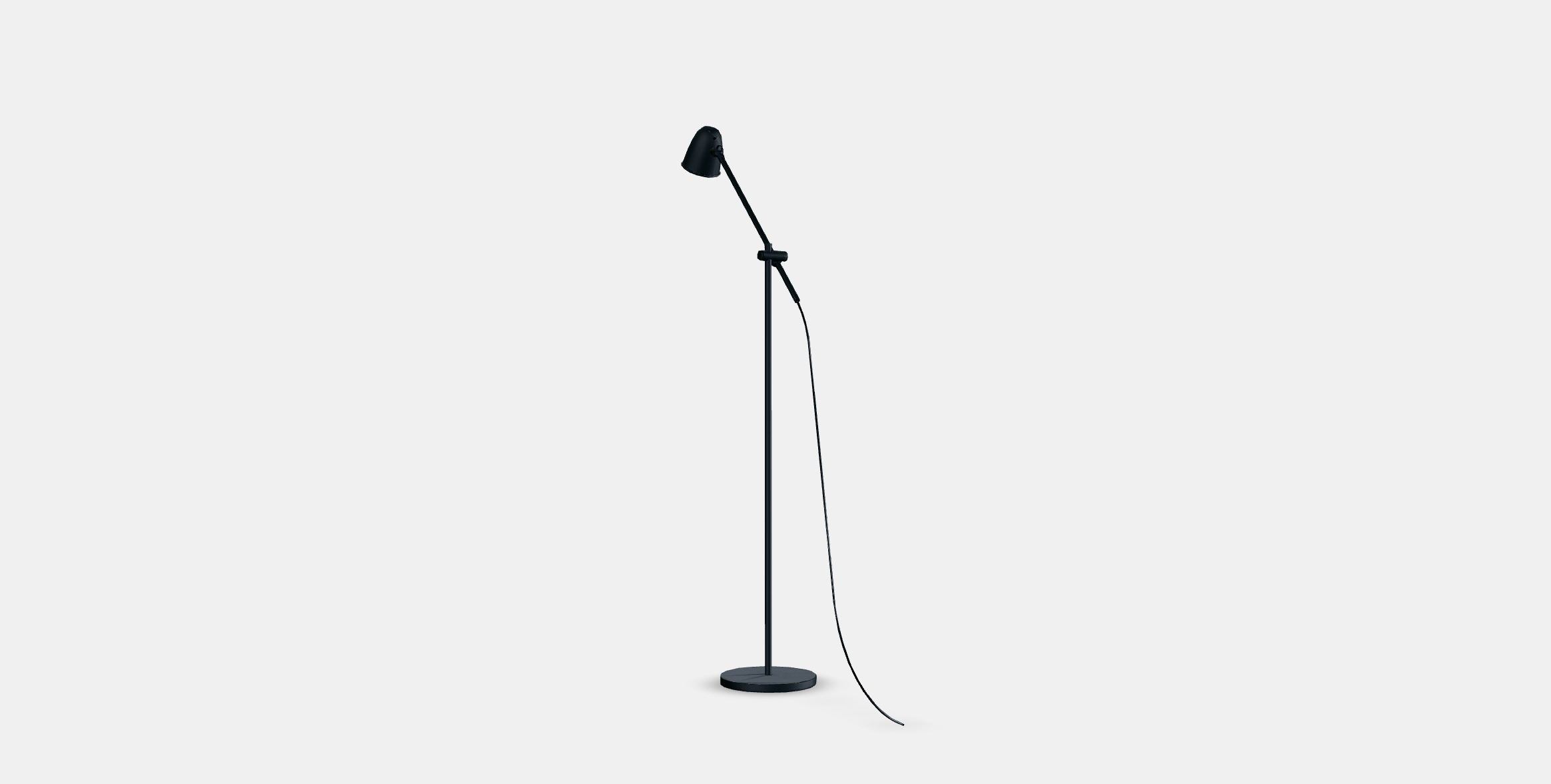 SKURUP Floor-standing reading lamp Low-poly 3D model_16