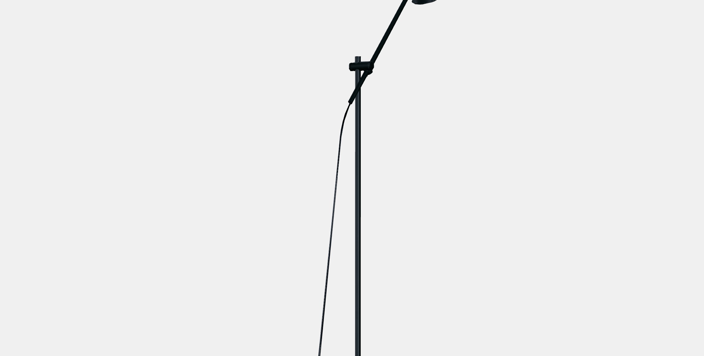 SKURUP Floor-standing reading lamp Low-poly 3D model_6