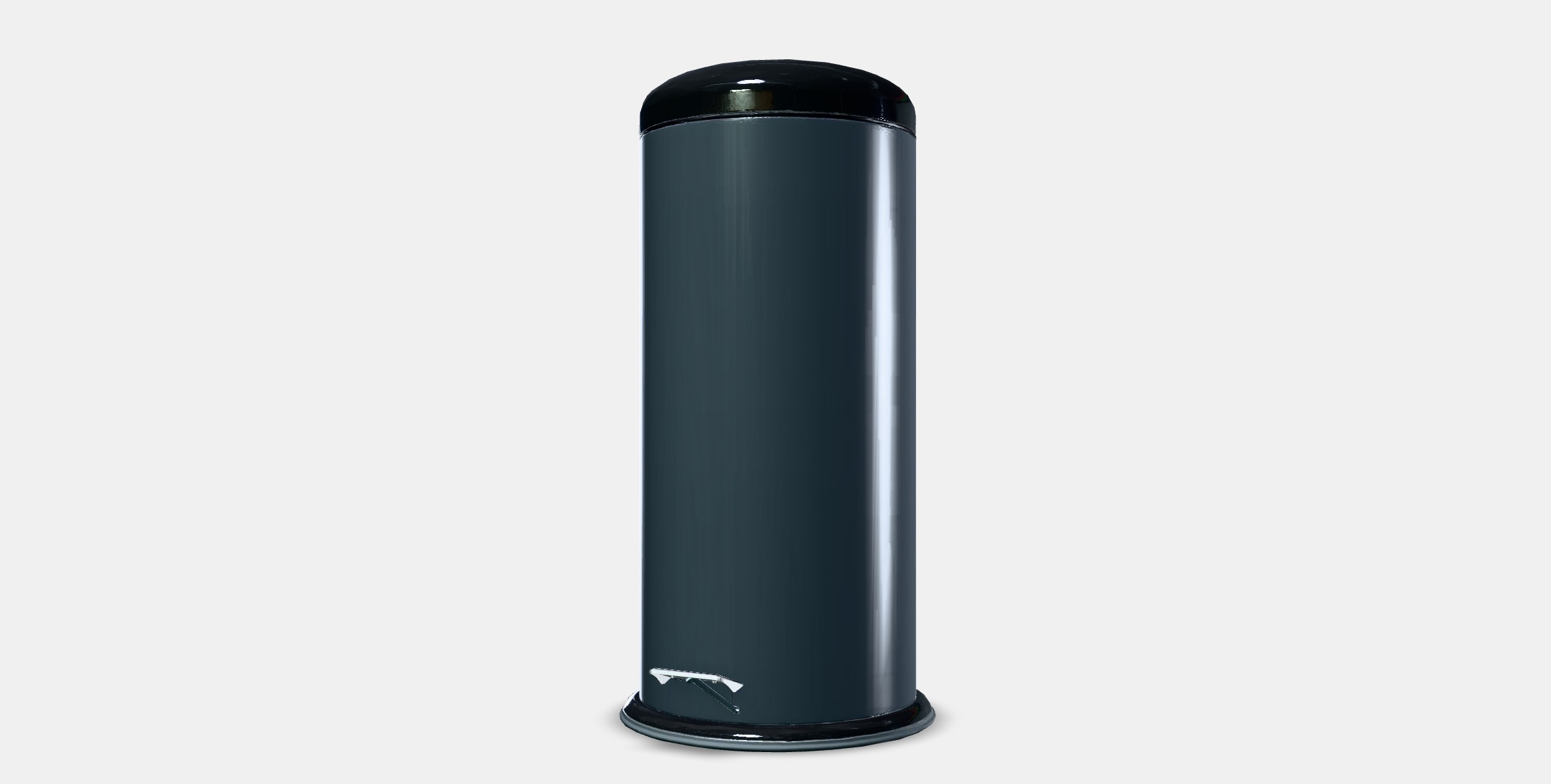 MJOSA Waste bin with pedal Low-poly 3D model_12
