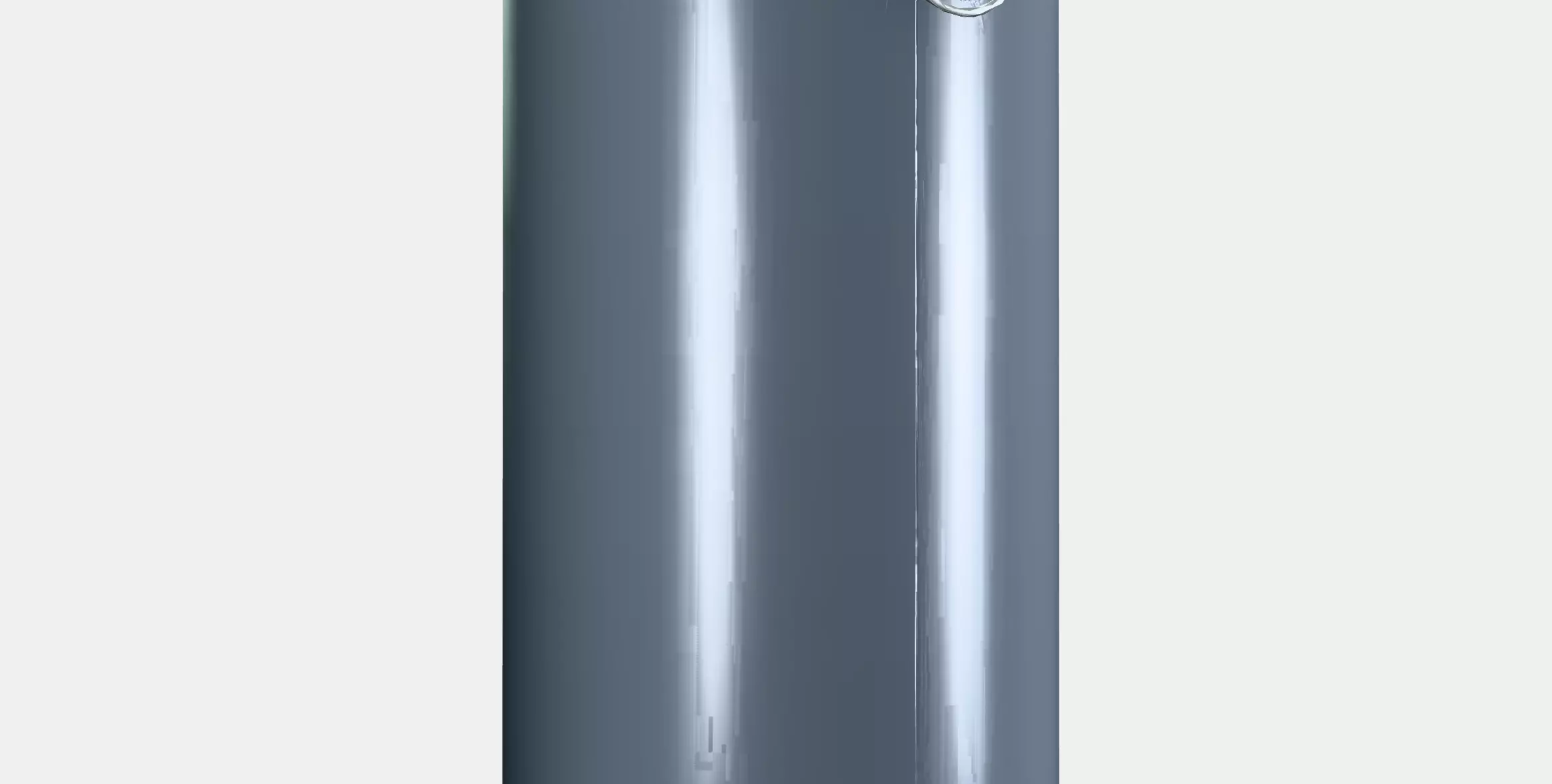 MJOSA Waste bin with pedal Low-poly 3D model_0