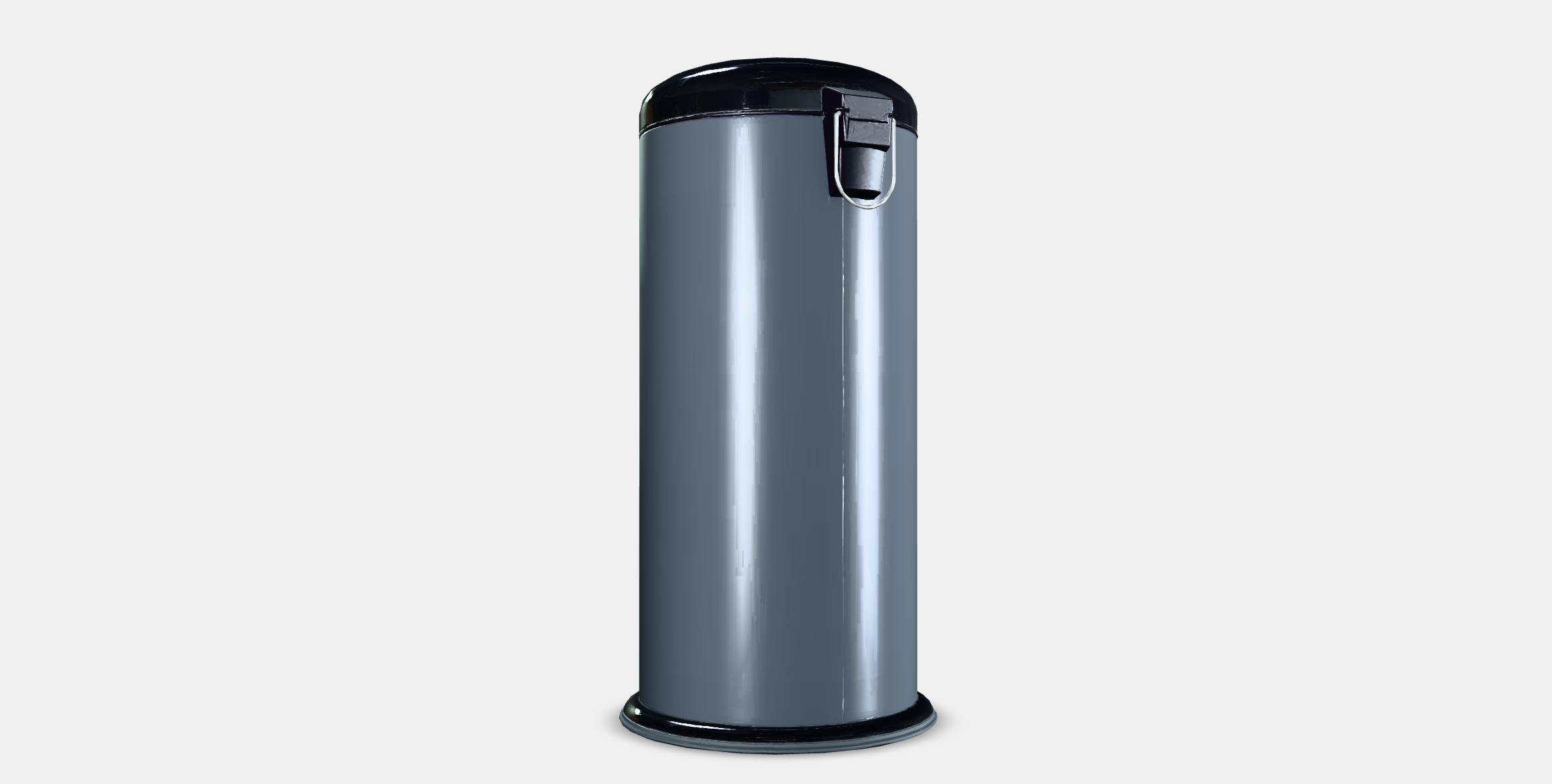 MJOSA Waste bin with pedal Low-poly 3D model_16