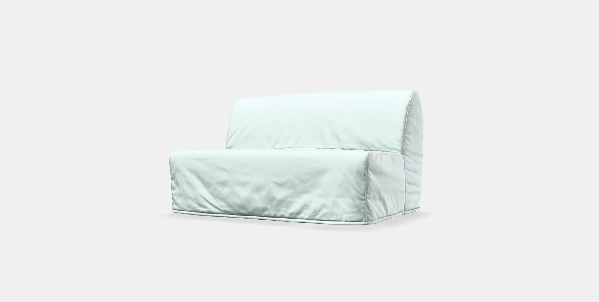 LYCKSELE HAVET 2-seat sofa-bed Low-poly 3D model_12