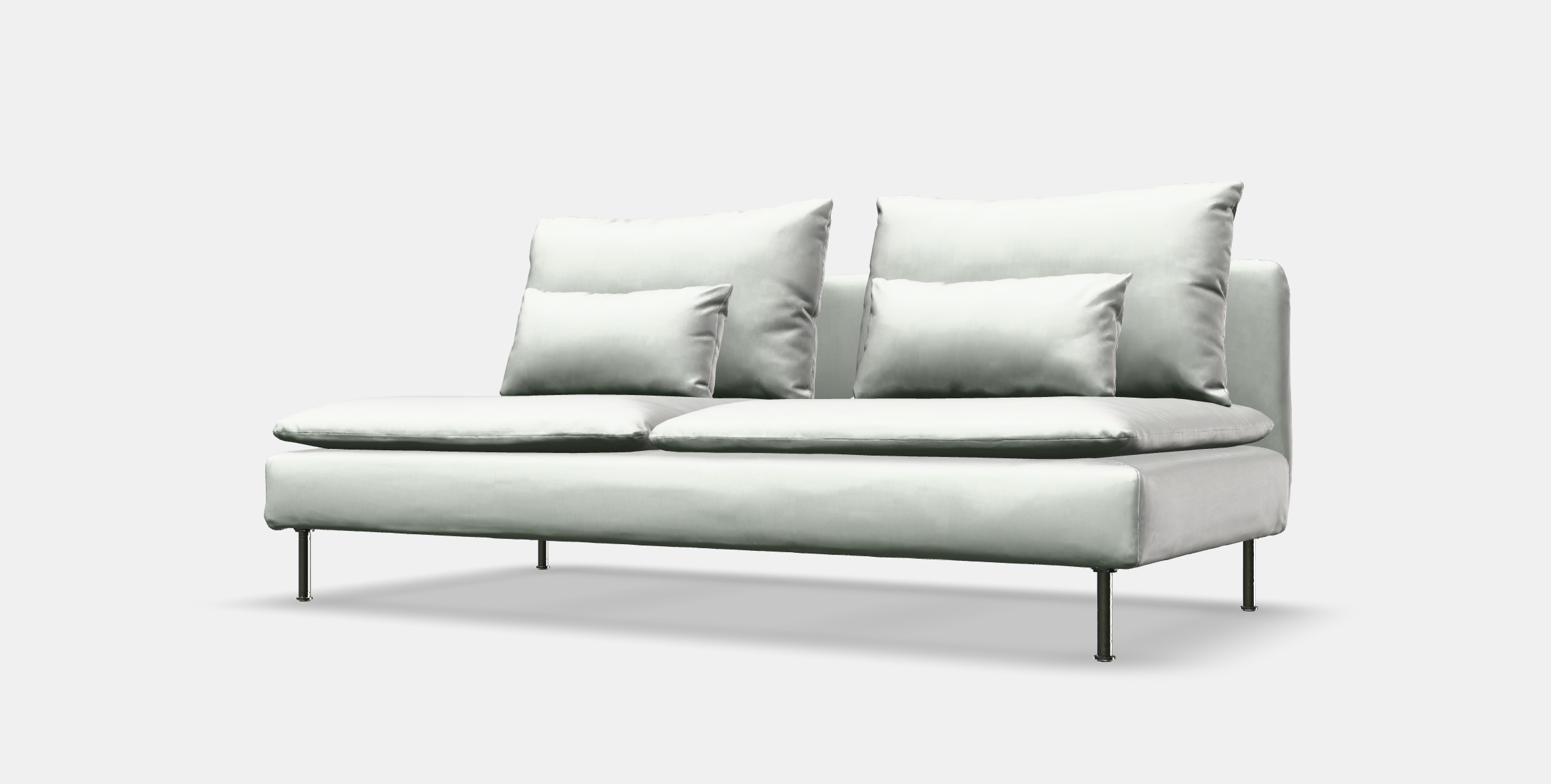 SODERHAMN 3-seat section 2 Low-poly 3D model_13