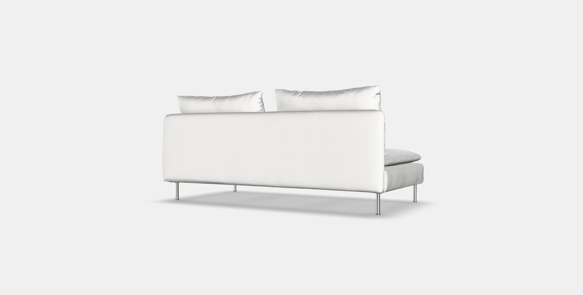 SODERHAMN 3-seat section 2 Low-poly 3D model_4