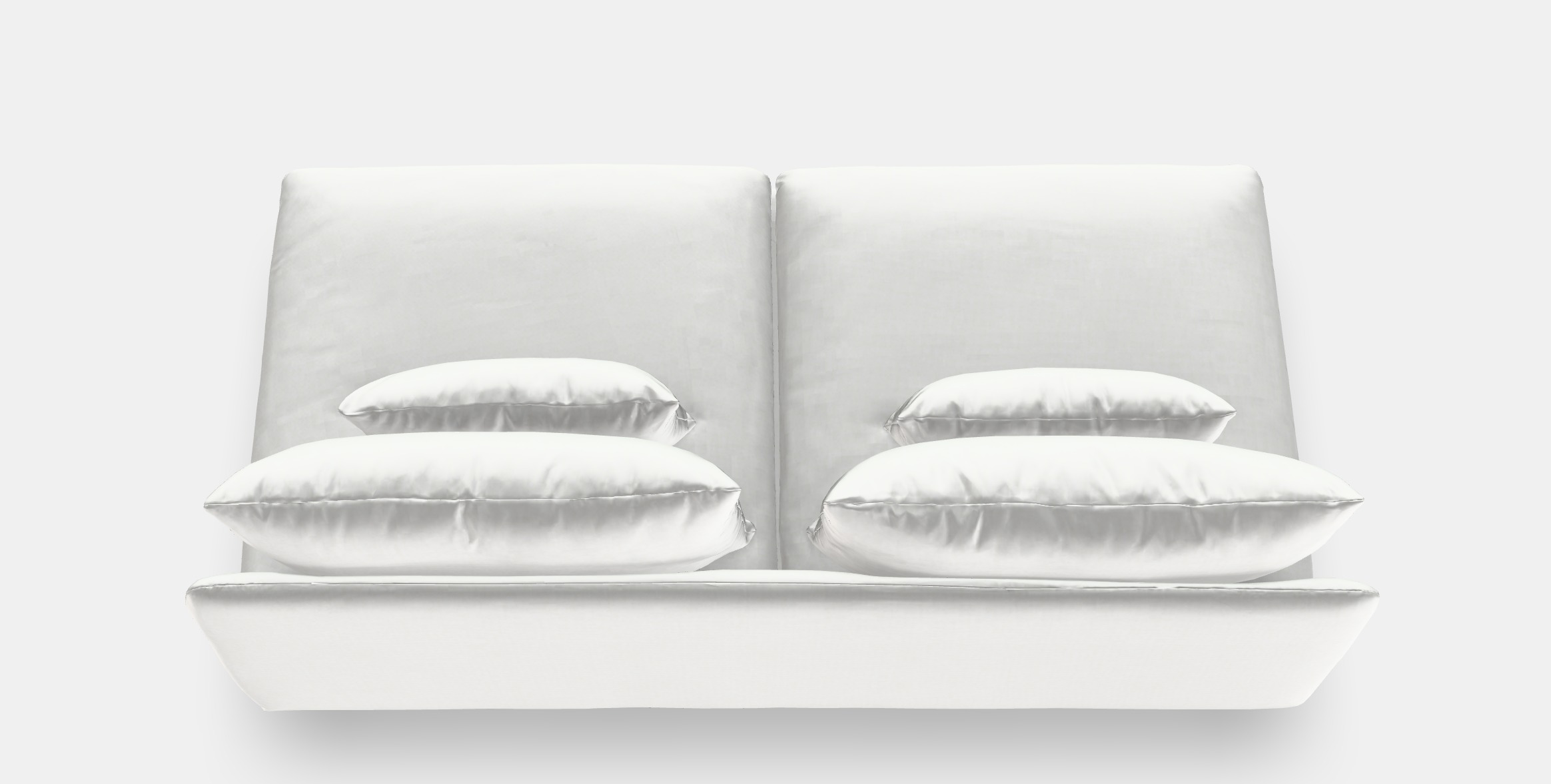 SODERHAMN 3-seat section 2 Low-poly 3D model_3