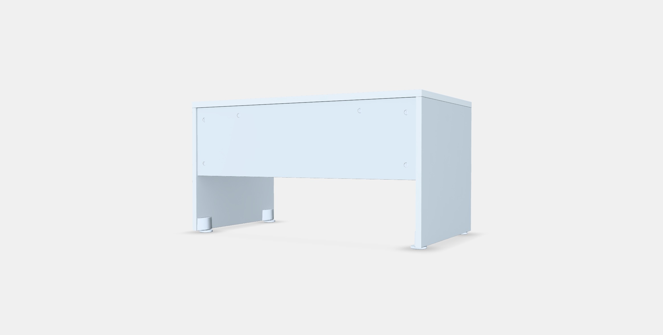 SMASTAD Bench 4 Low-poly 3D model_5