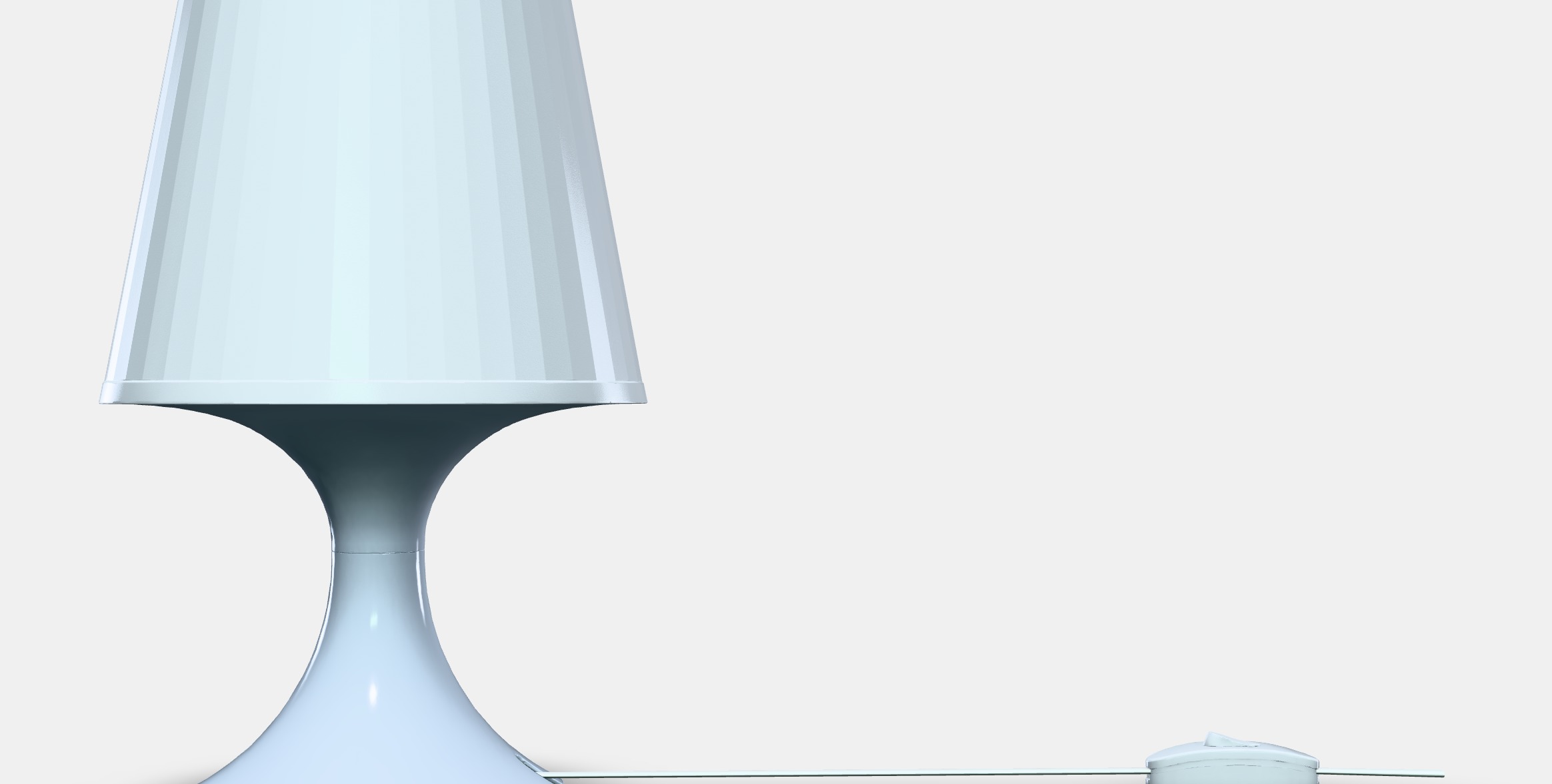 LAMPAN Table lamp Low-poly 3D model_11