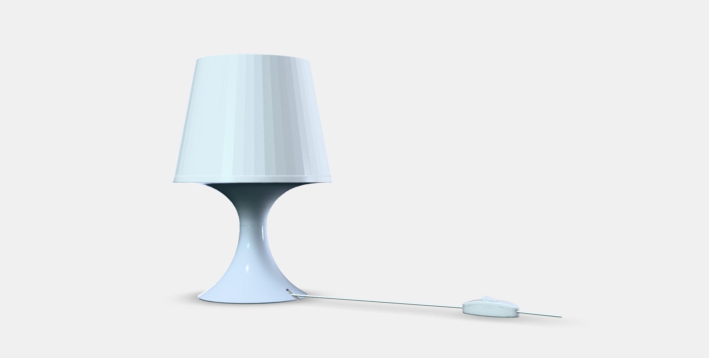 LAMPAN Table lamp Low-poly 3D model_13