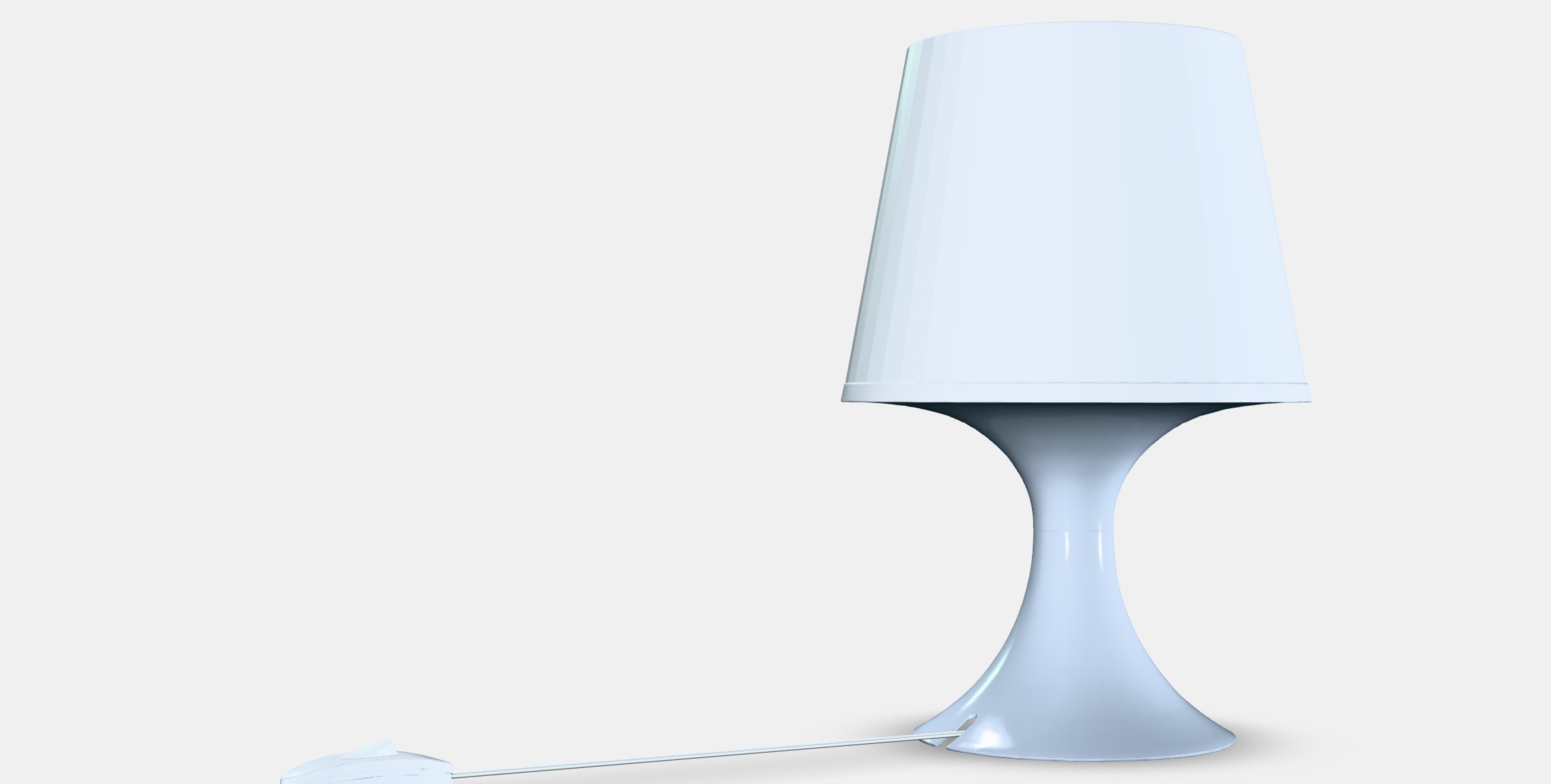 LAMPAN Table lamp Low-poly 3D model_2