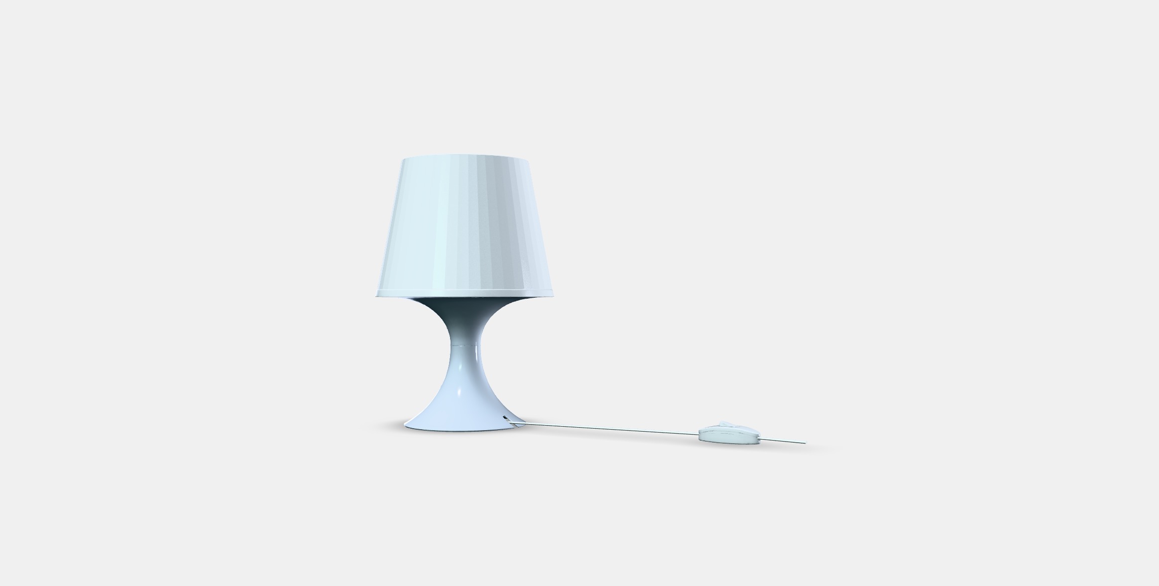 LAMPAN Table lamp Low-poly 3D model_12