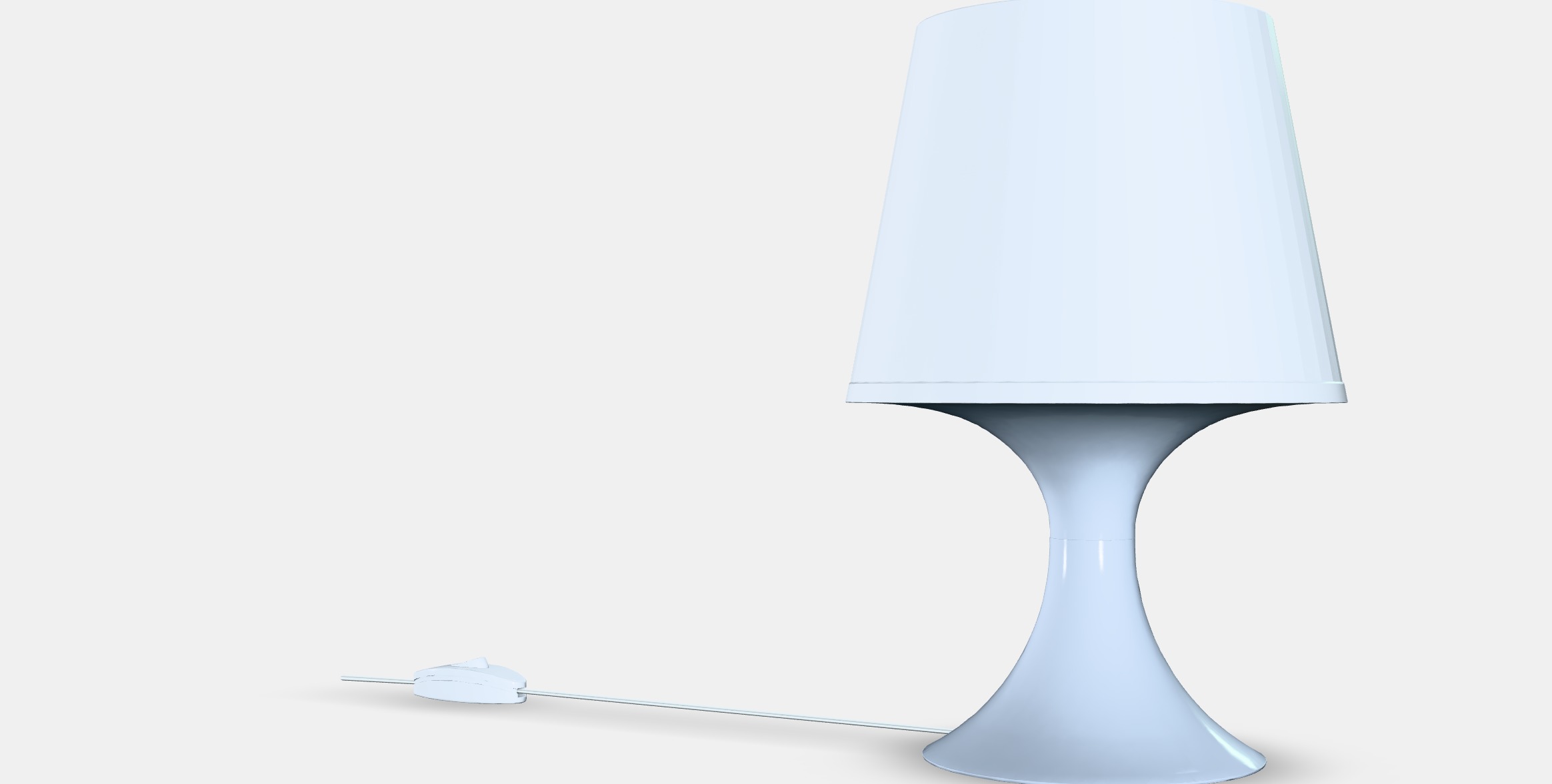 LAMPAN Table lamp Low-poly 3D model_6