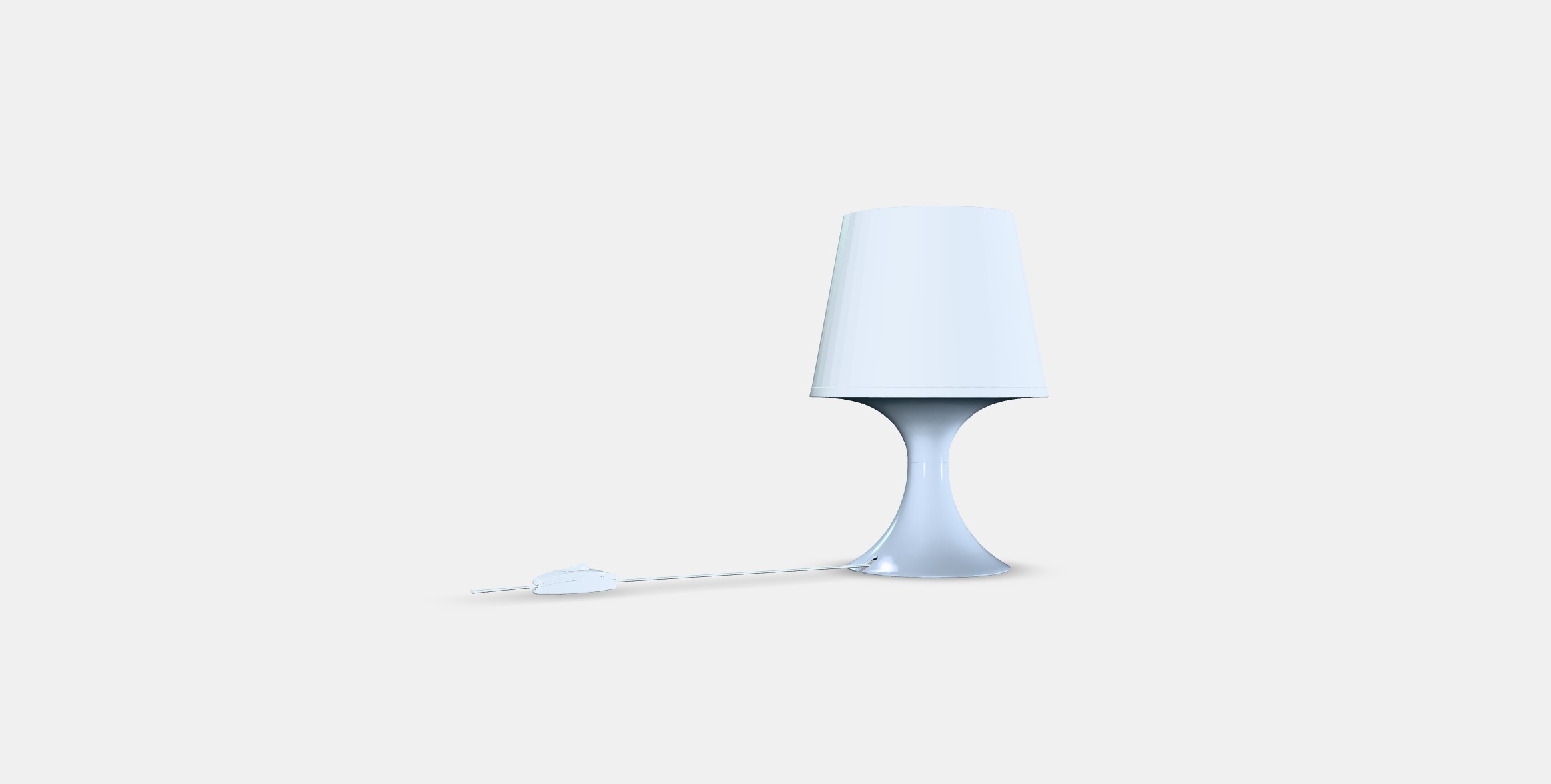 LAMPAN Table lamp Low-poly 3D model_16