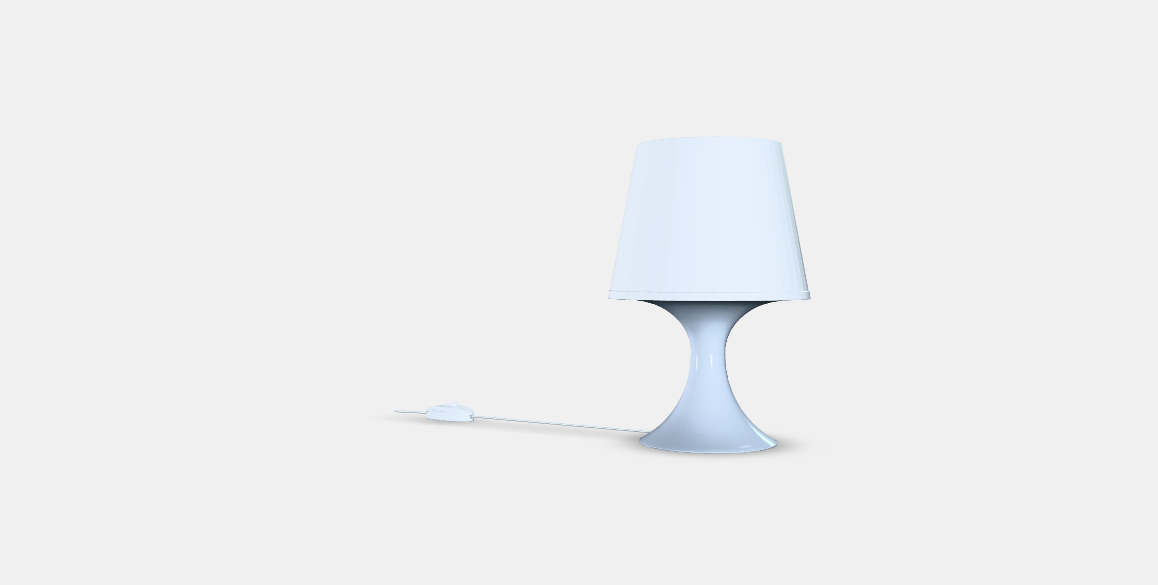 LAMPAN Table lamp Low-poly 3D model_5