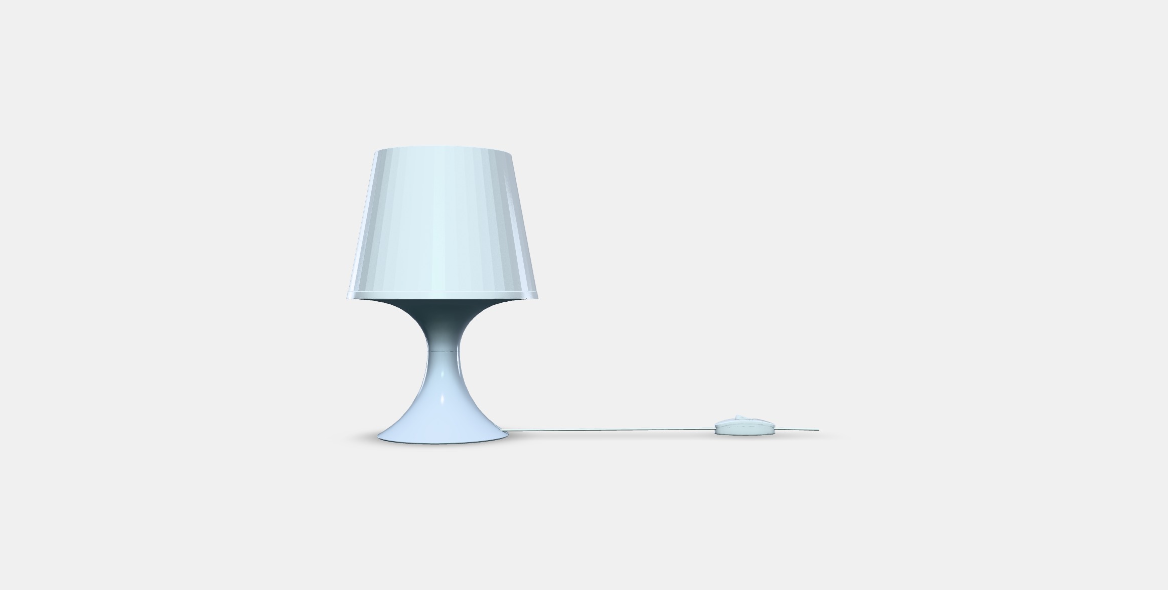 LAMPAN Table lamp Low-poly 3D model_10