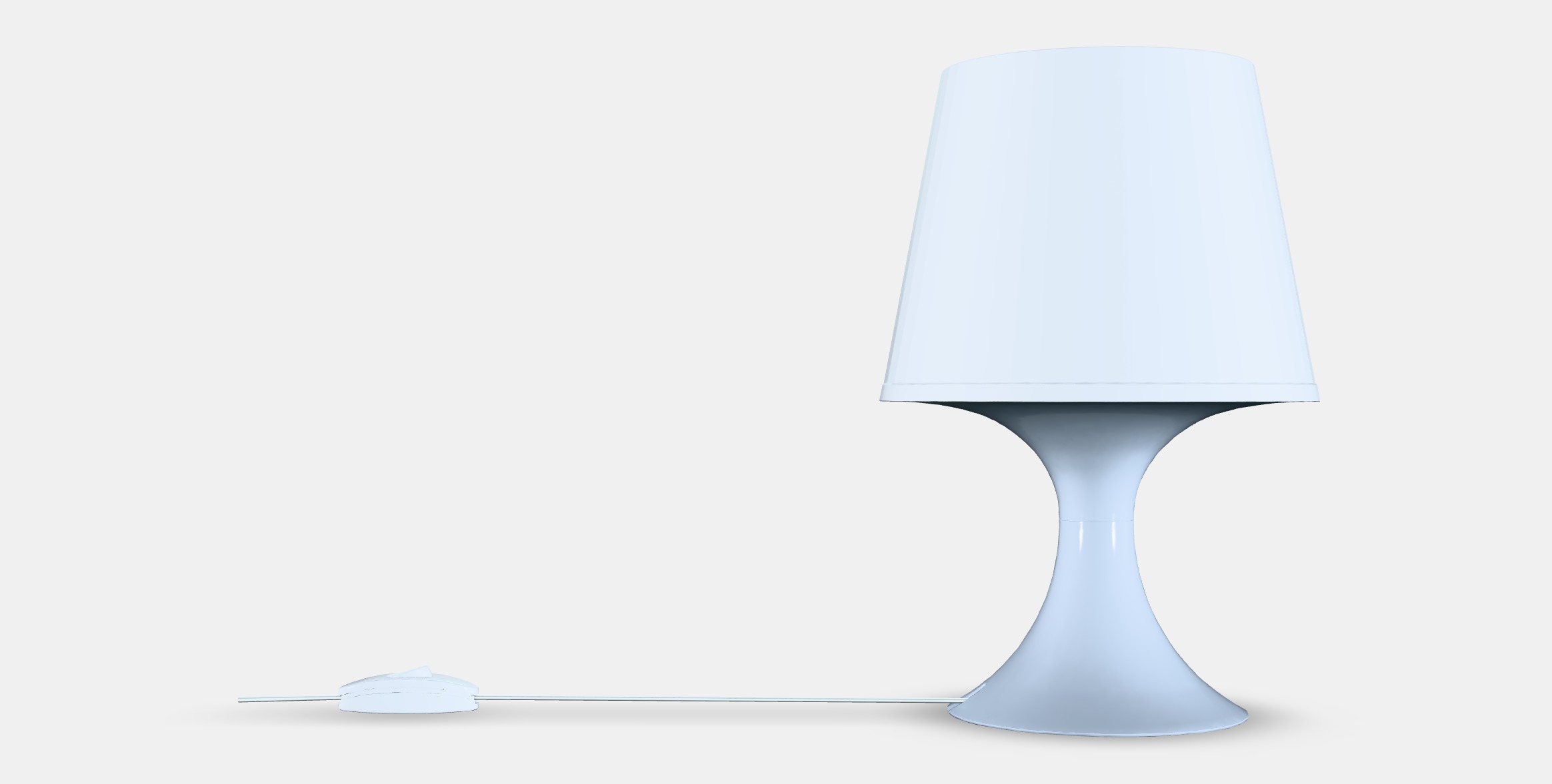 LAMPAN Table lamp Low-poly 3D model_15