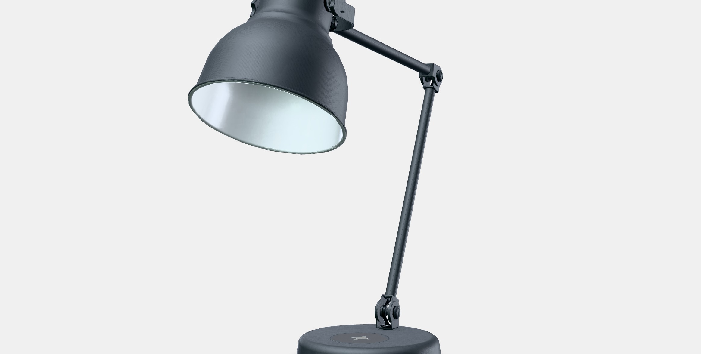 HEKTAR HECTAR Work lamp with wireless charging function Low-poly 3D model_13
