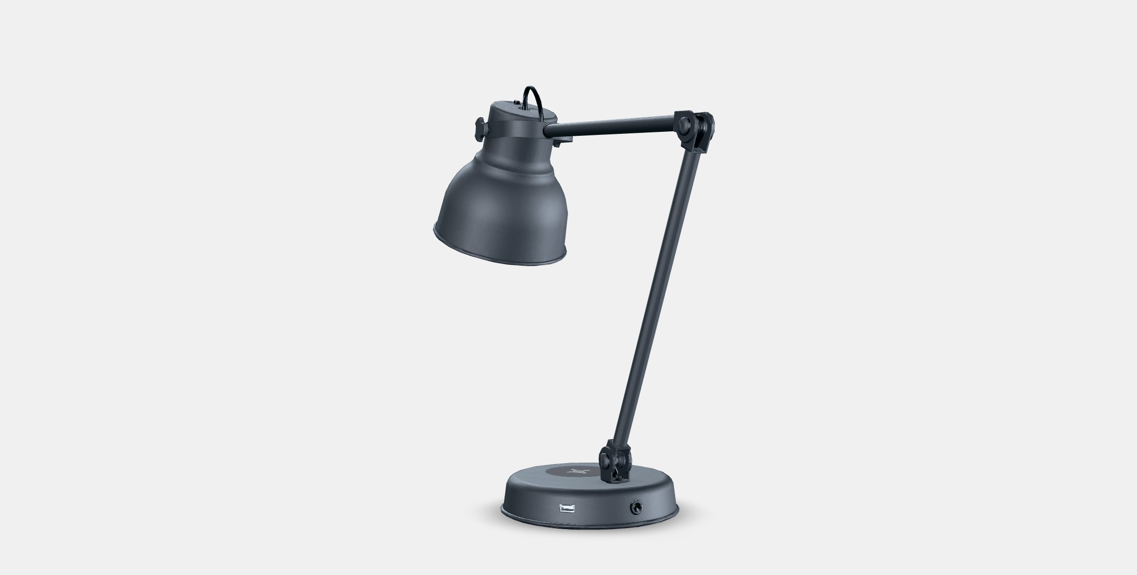 HEKTAR HECTAR Work lamp with wireless charging function Low-poly 3D model_16