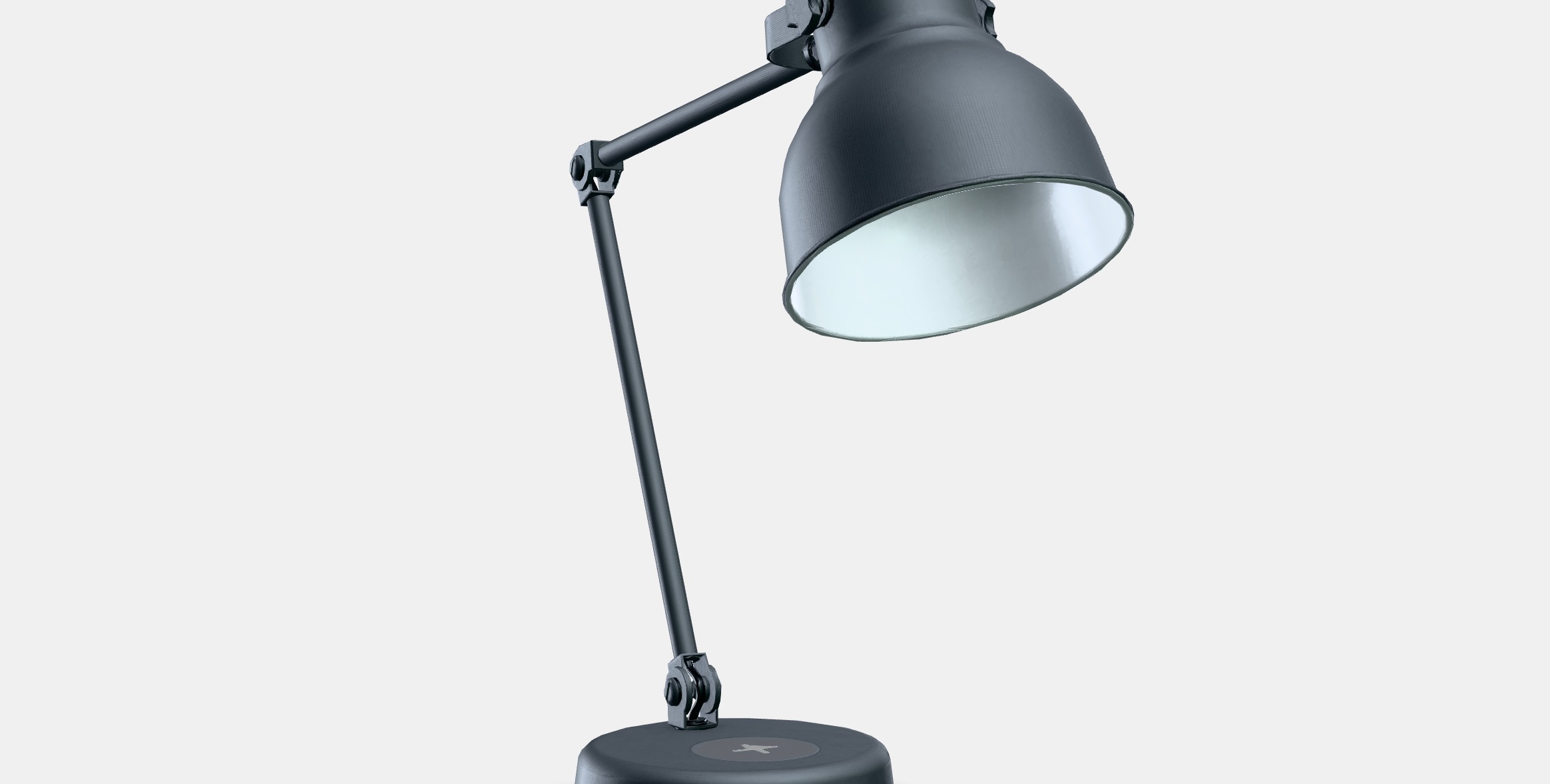 HEKTAR HECTAR Work lamp with wireless charging function Low-poly 3D model_9