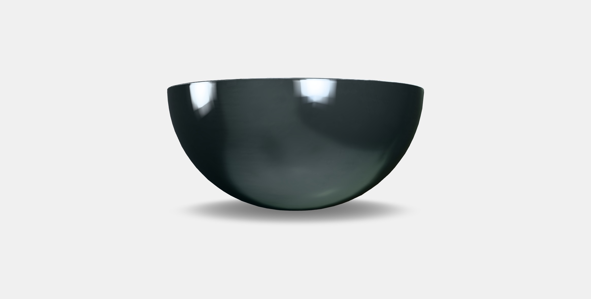 BLANDA BLANK Blanda Blank Serving Bowl Low-poly 3D model_4