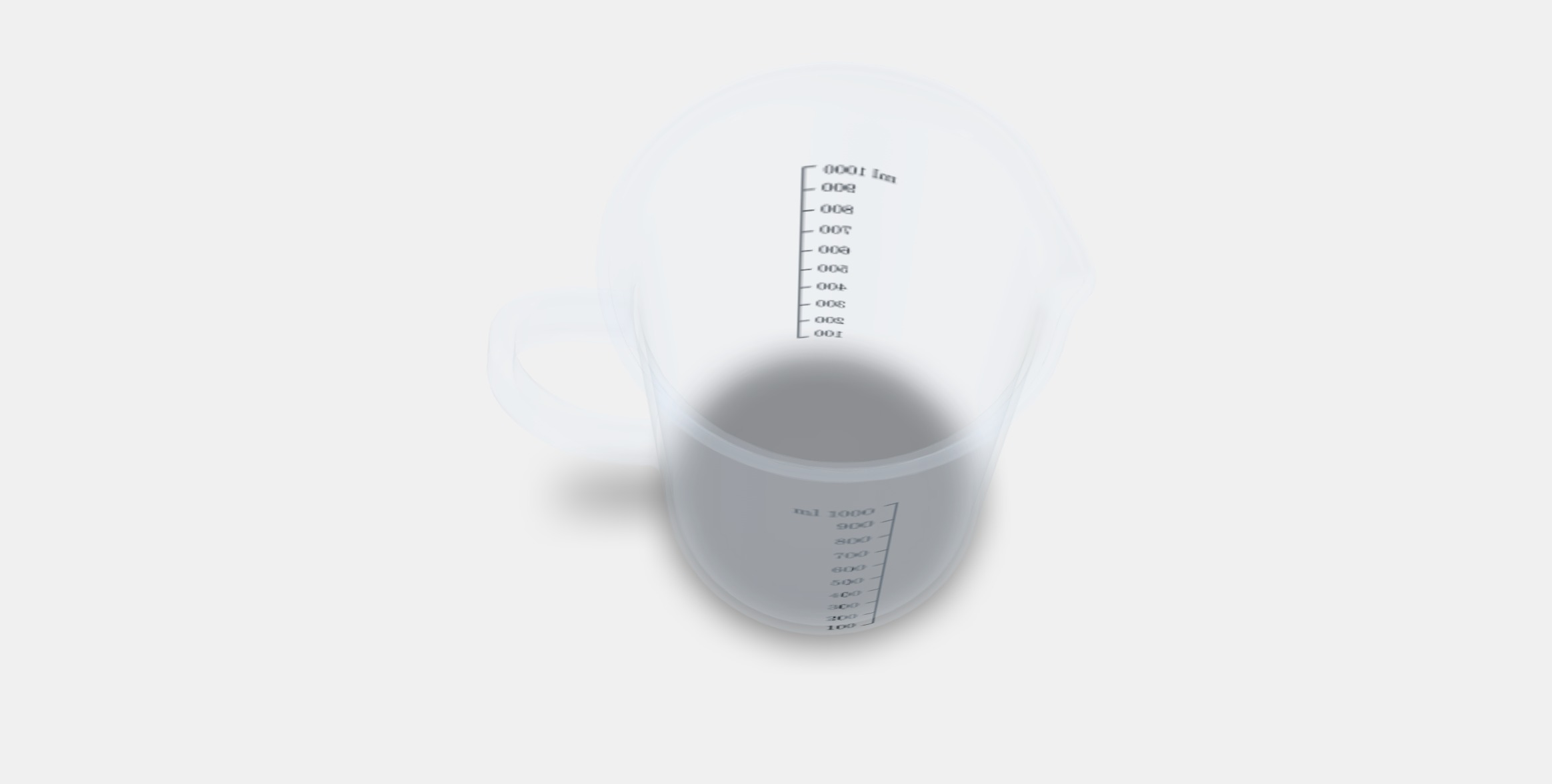 VARDAGEN Measuring jug 2 Low-poly 3D model_3