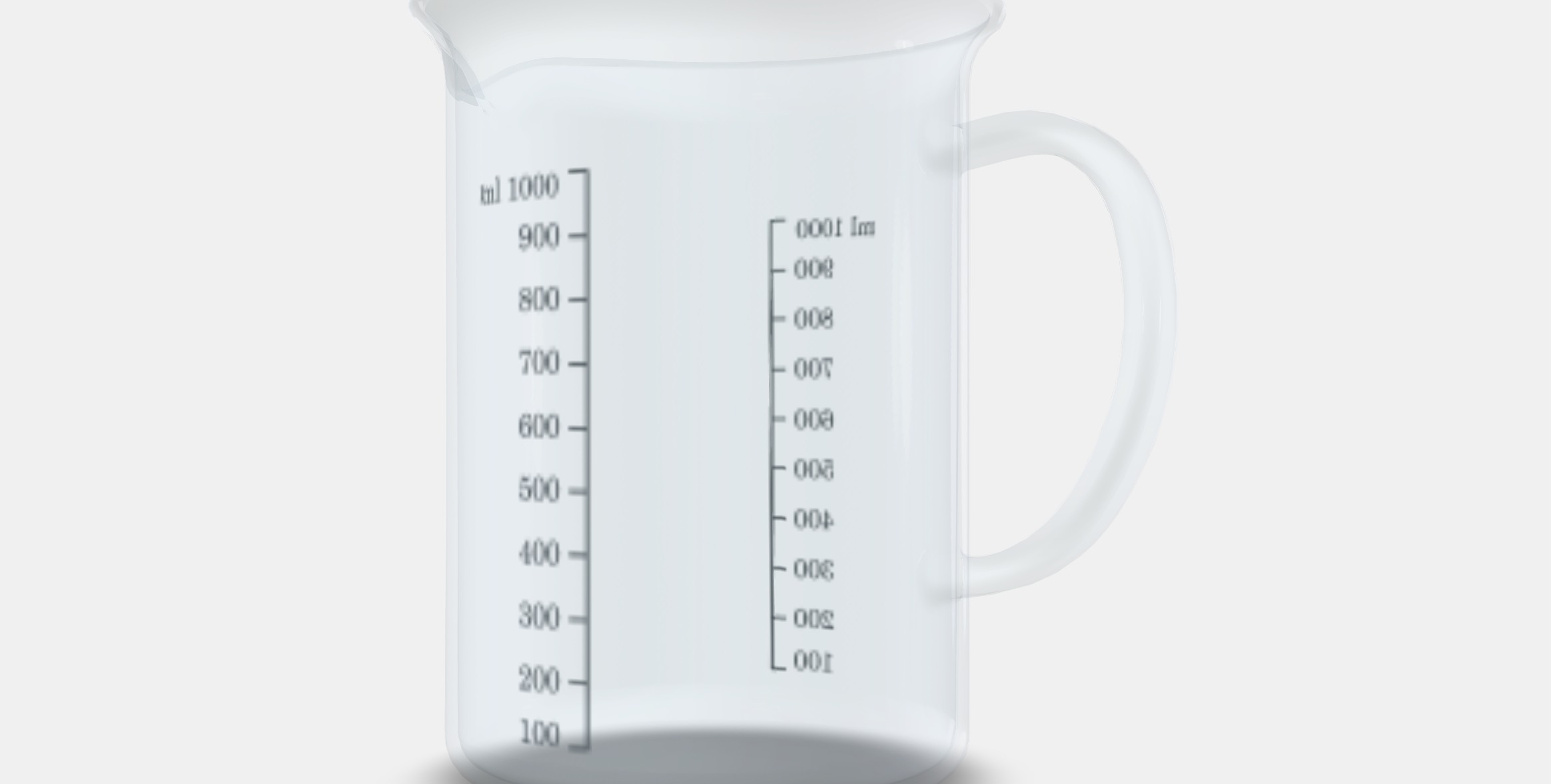 VARDAGEN Measuring jug 2 Low-poly 3D model_12