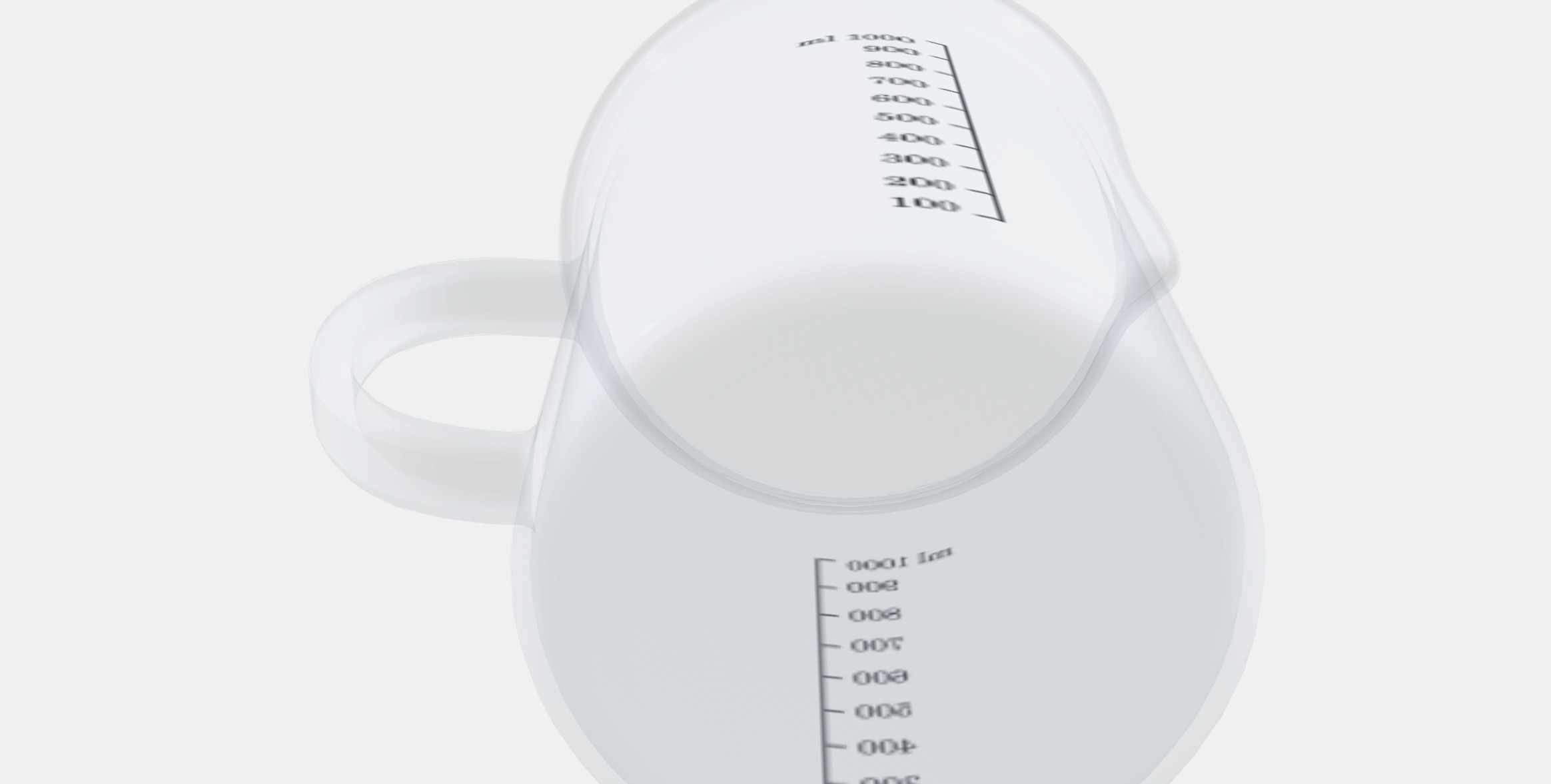 VARDAGEN Measuring jug 2 Low-poly 3D model_9