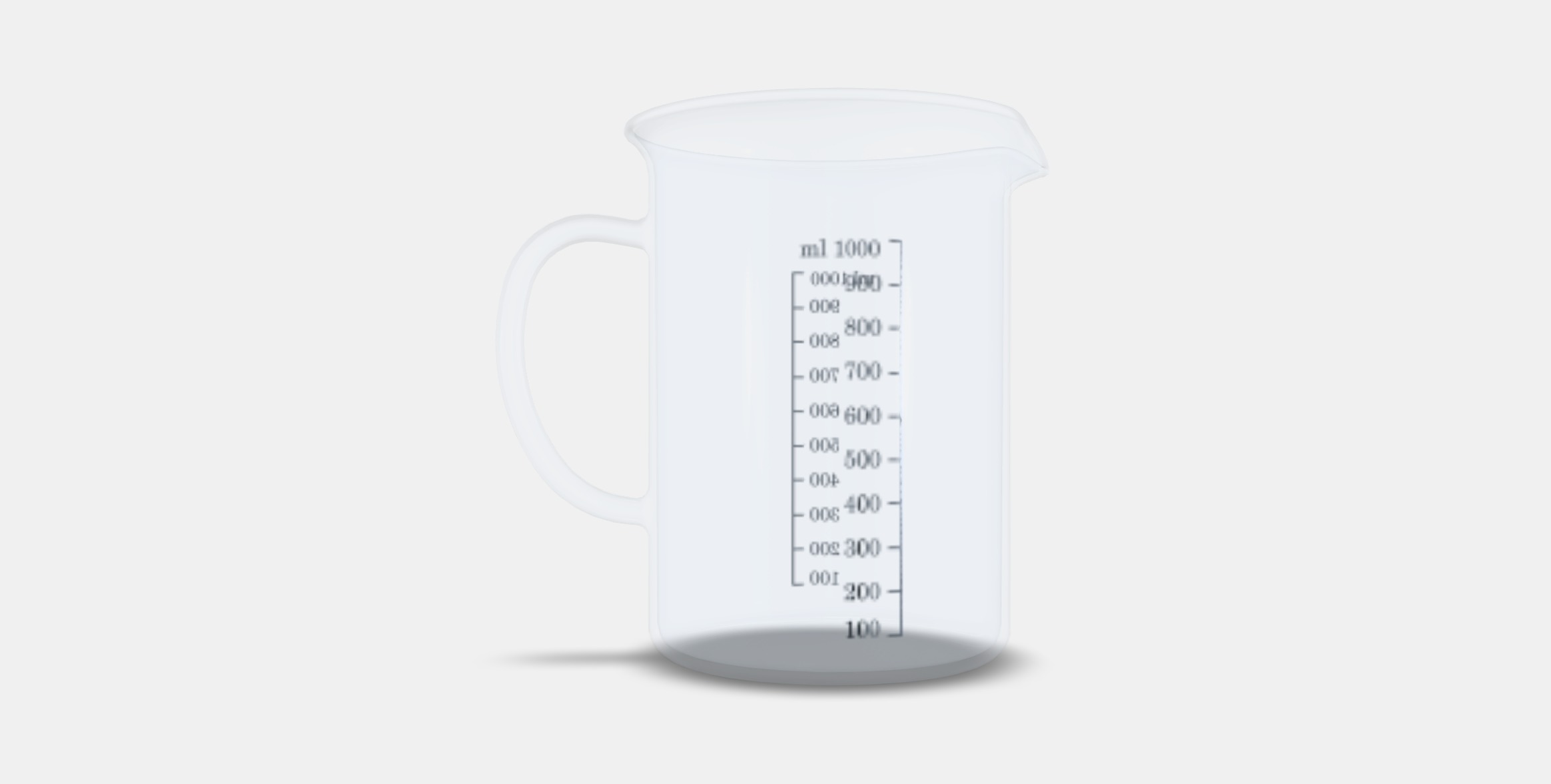 VARDAGEN Measuring jug 2 Low-poly 3D model_14