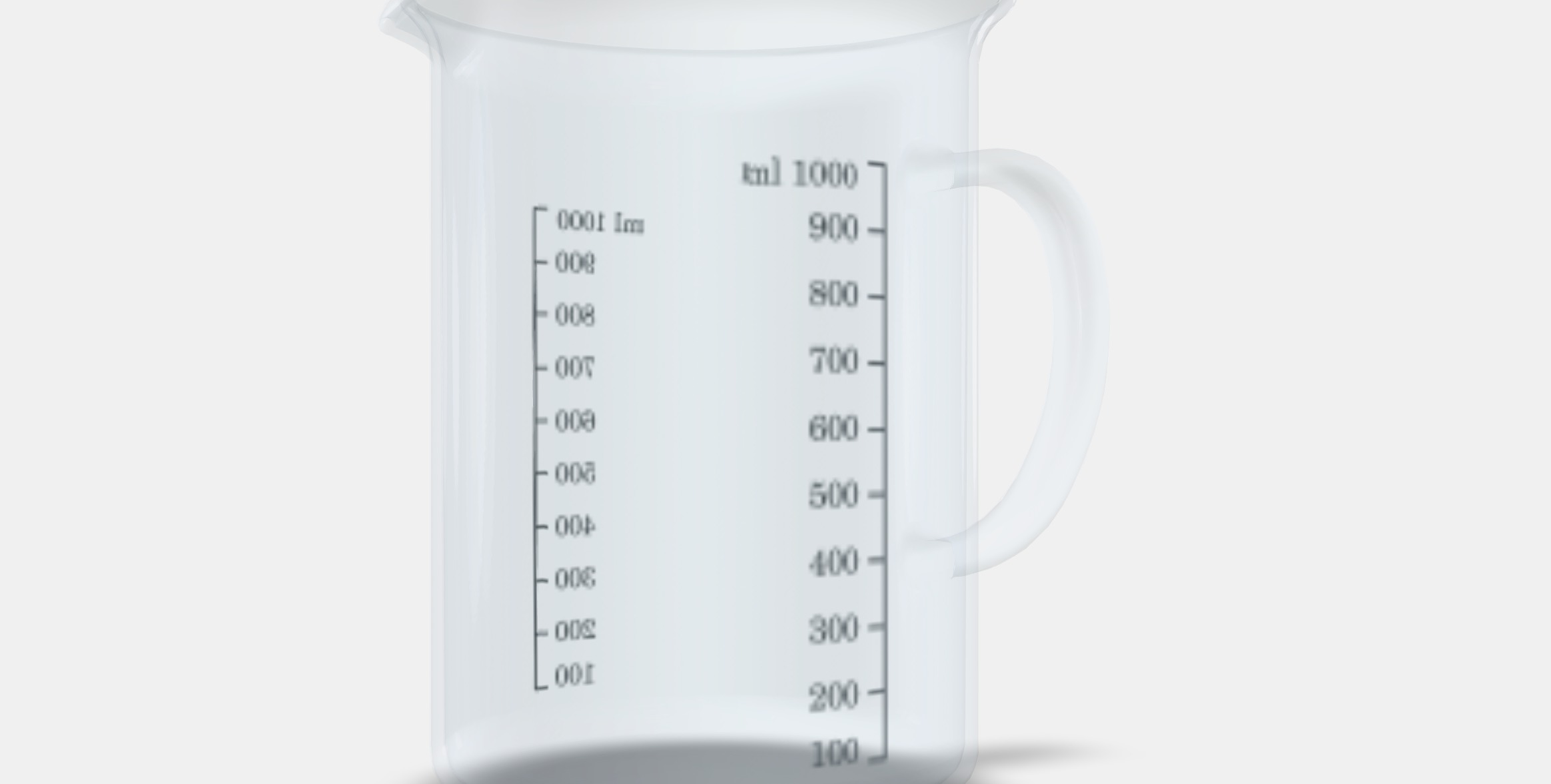 VARDAGEN Measuring jug 2 Low-poly 3D model_8