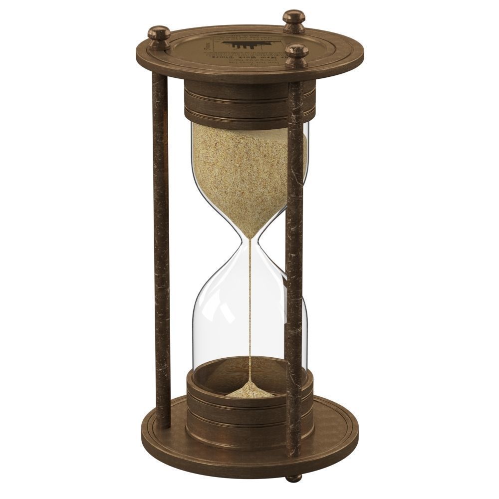 Bull Wolken Hourglass 3D model_3