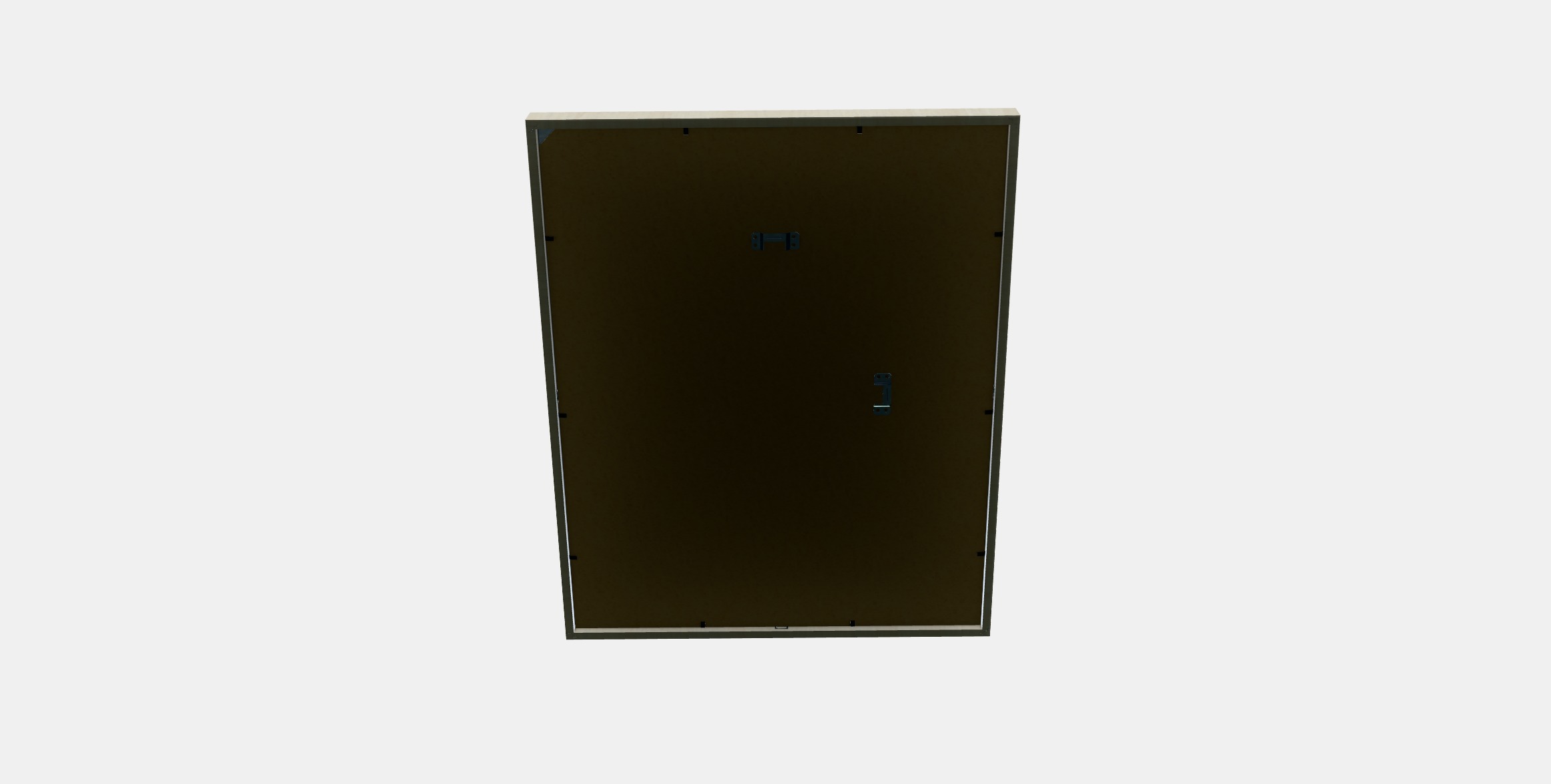 HOVSTA Frame and frame board Low-poly 3D model_7