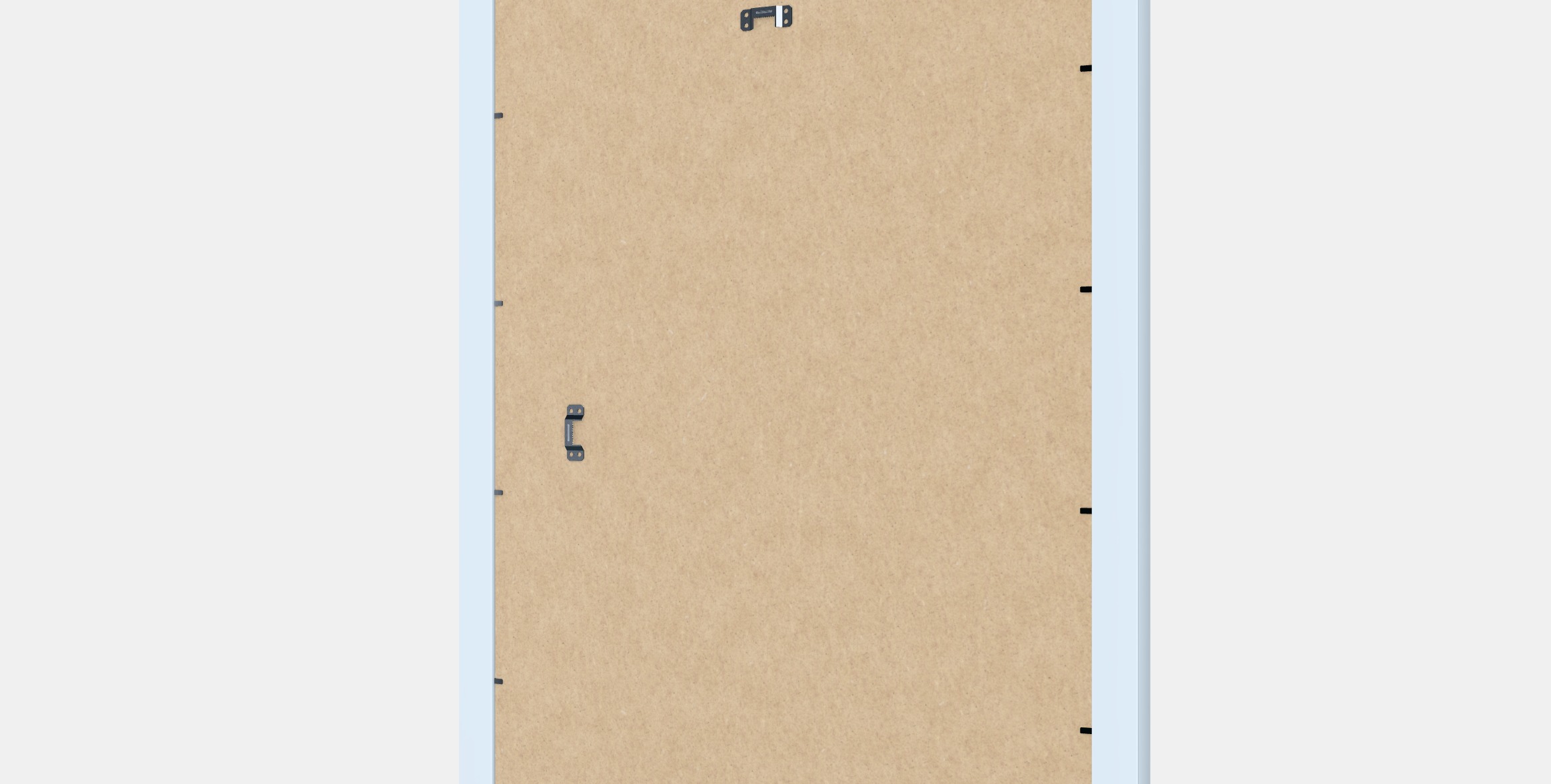 EDSBRUK Frame and frame board Low-poly 3D model_5