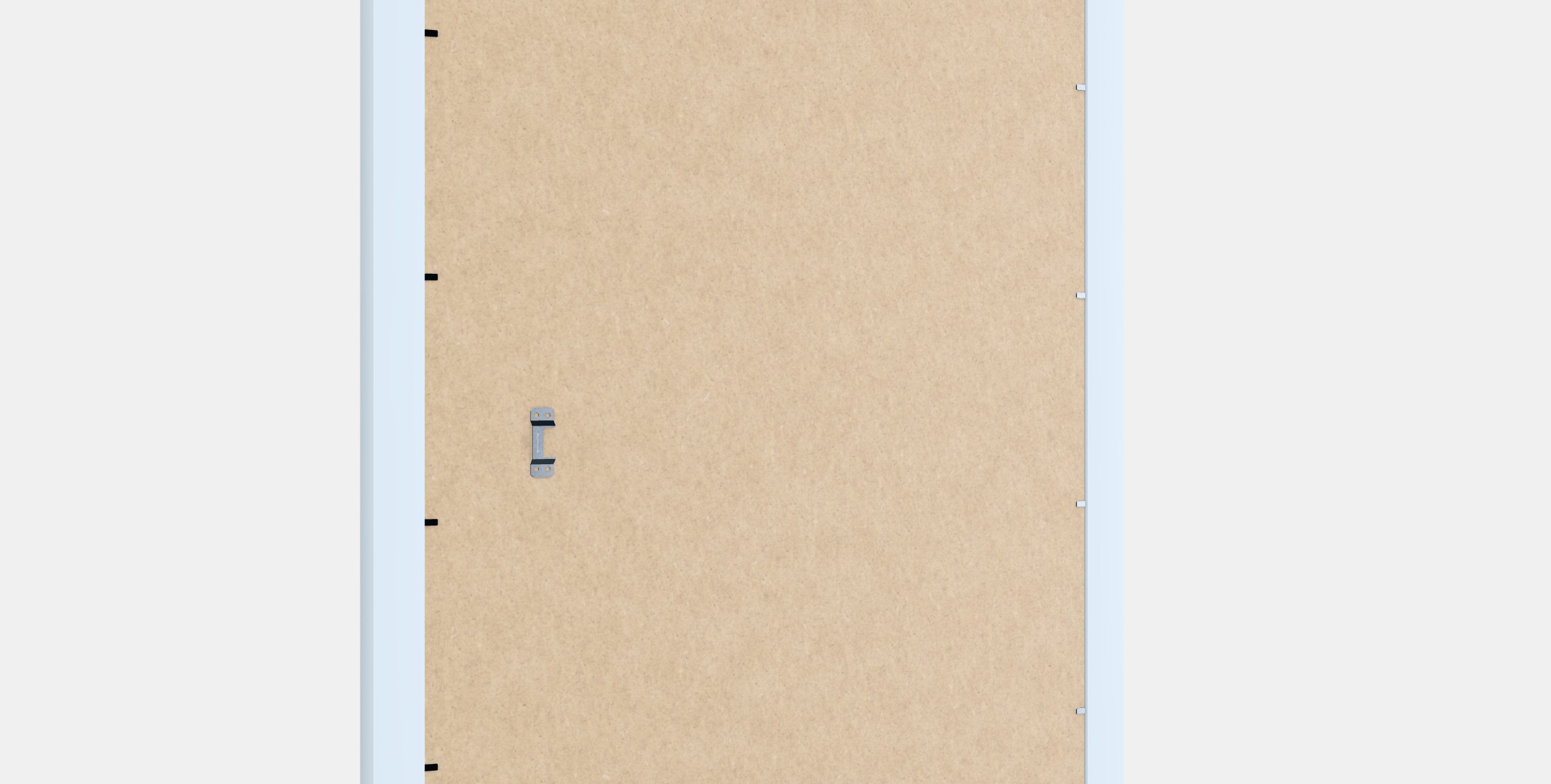 EDSBRUK Frame and frame board Low-poly 3D model_9