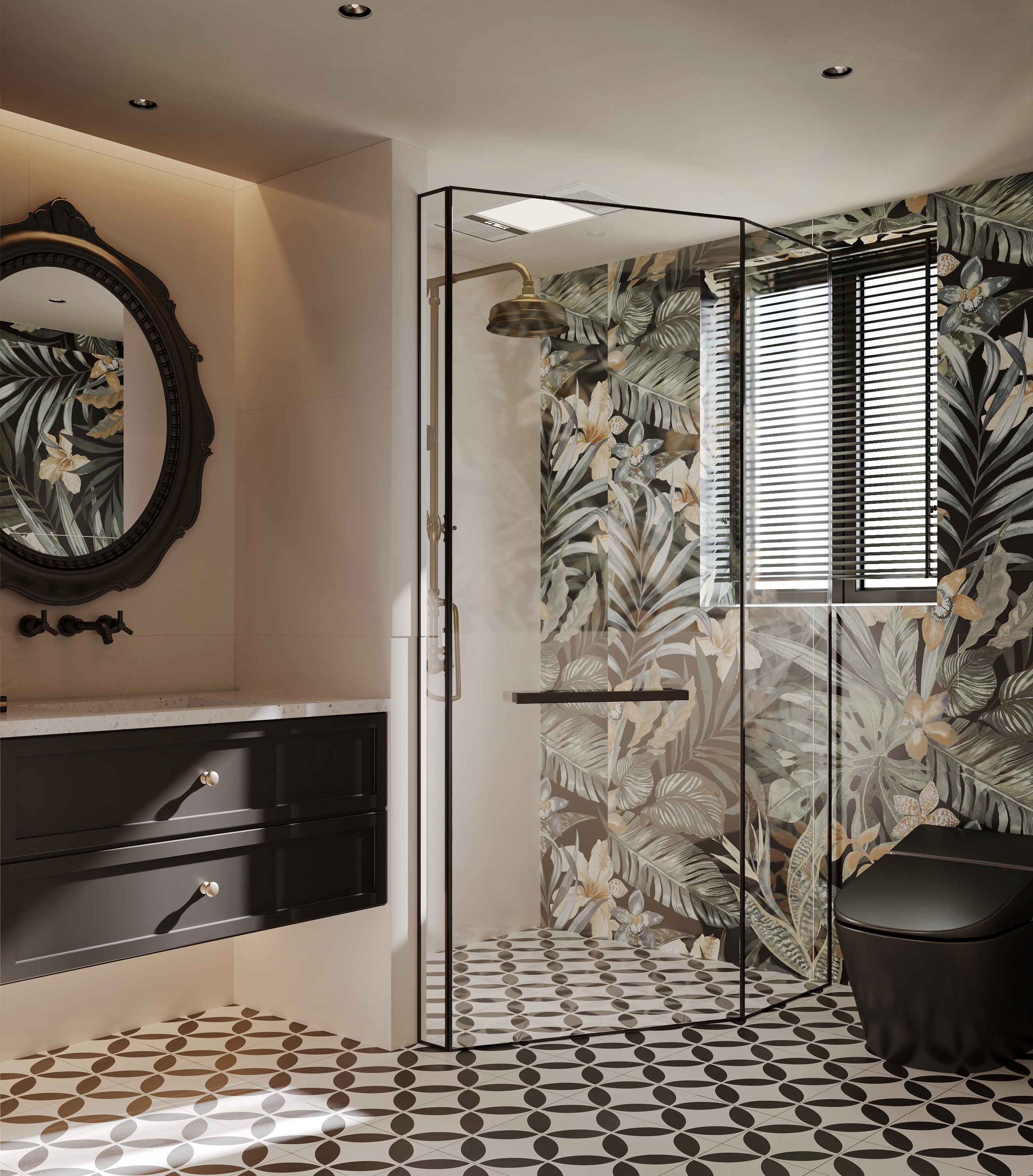 French-style bedroom 3D model_5