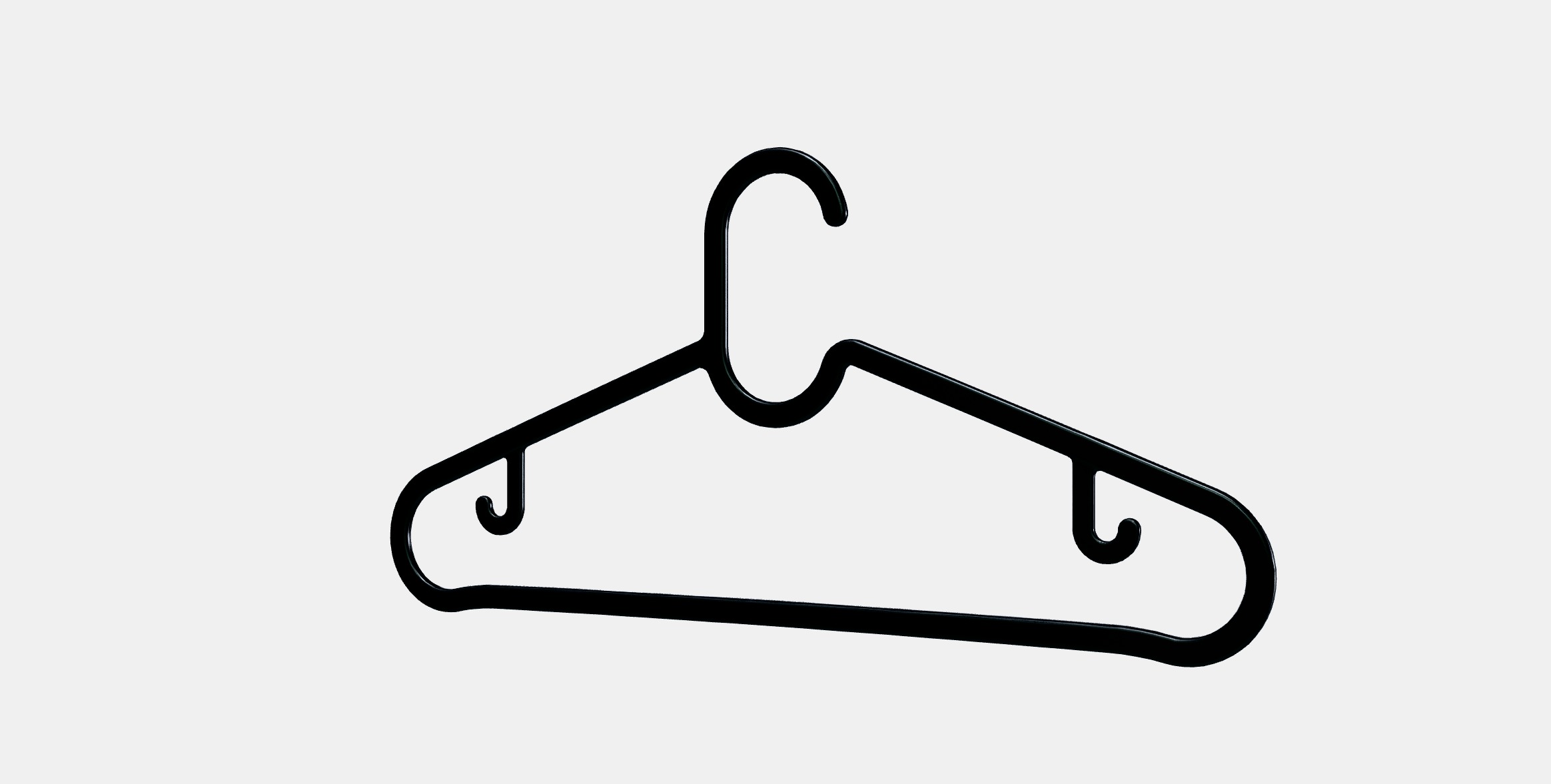 SPRUTTIG Hanger Low-poly 3D model_13