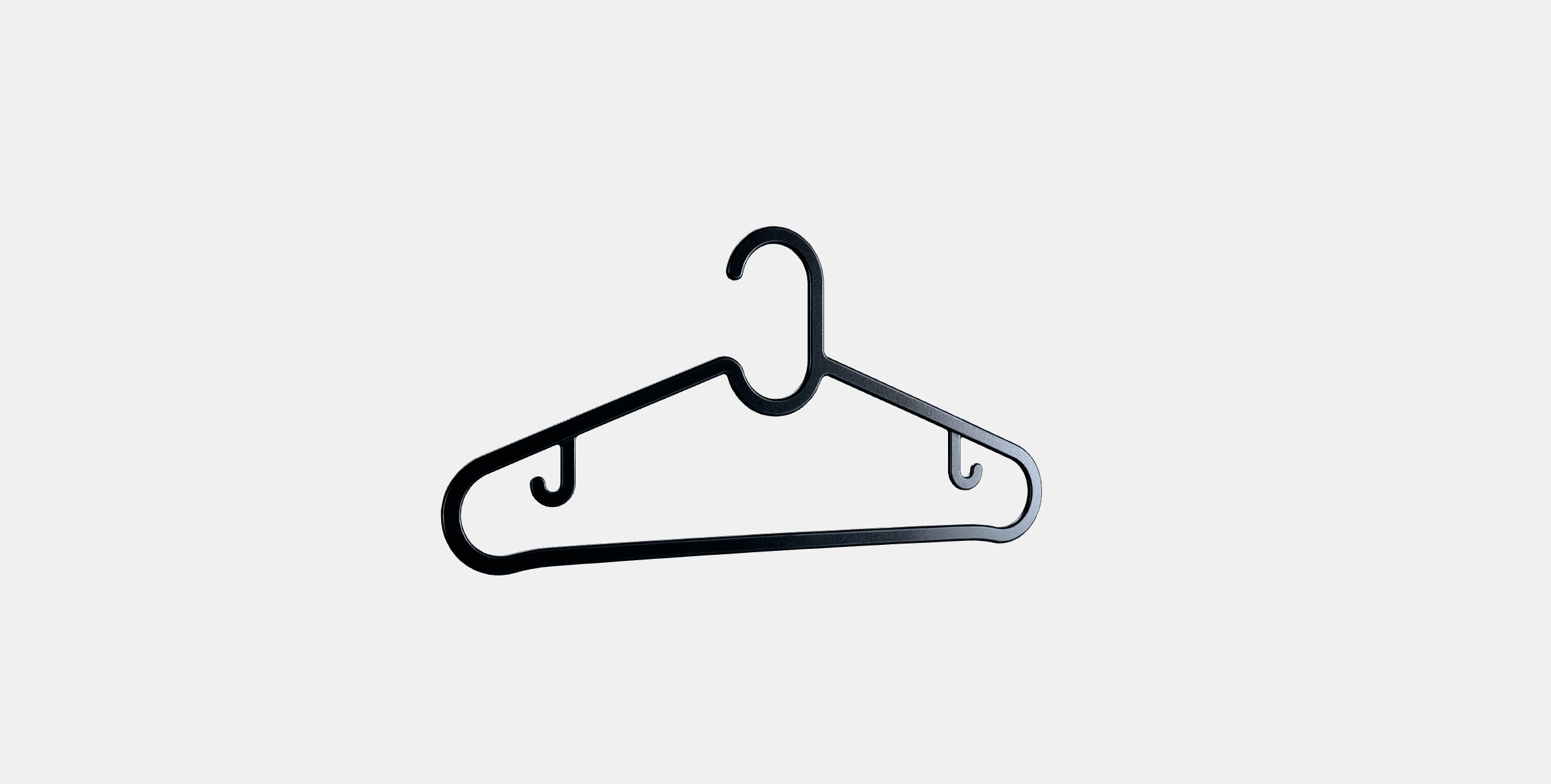 SPRUTTIG Hanger Low-poly 3D model_16