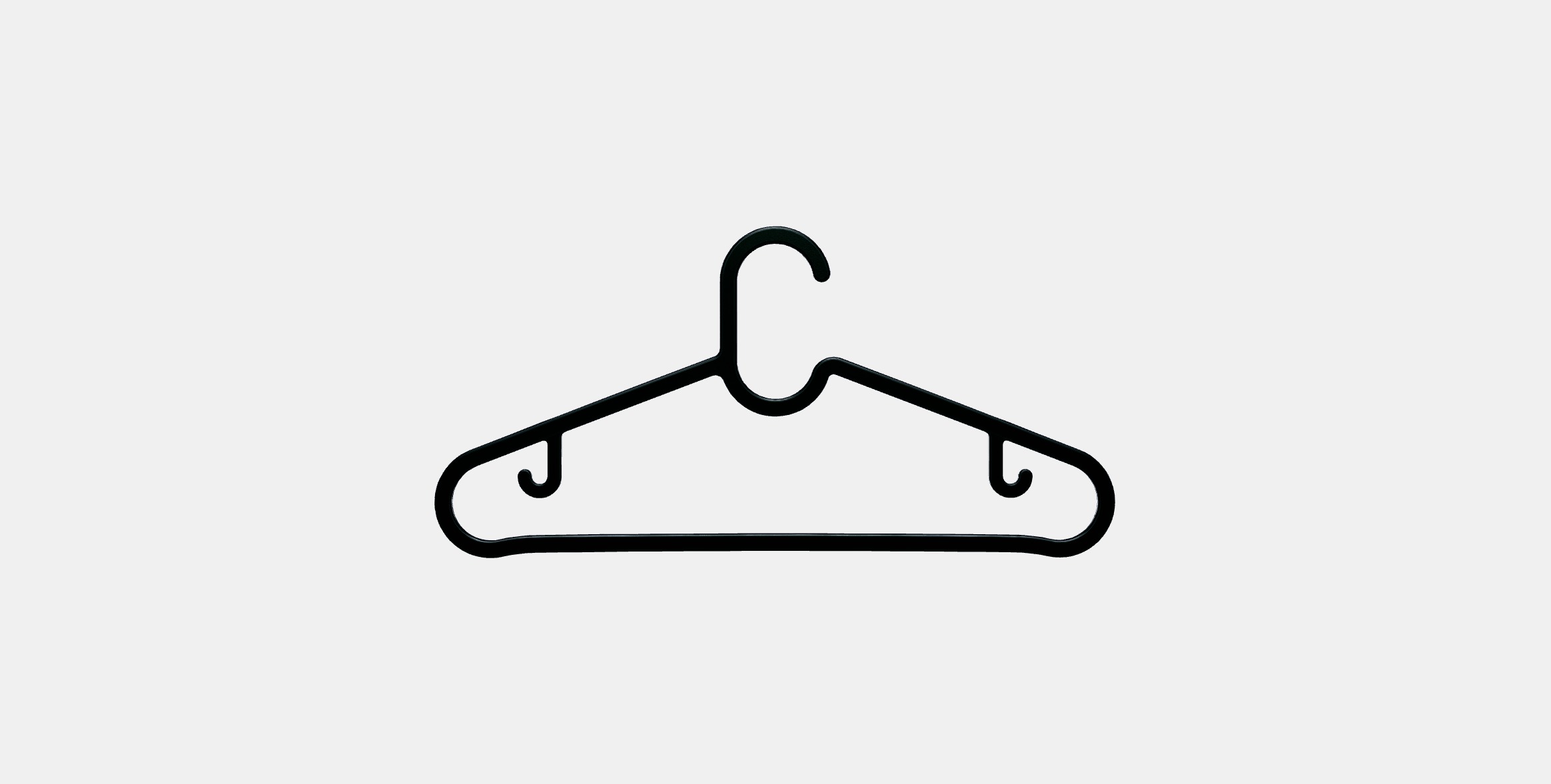 SPRUTTIG Hanger Low-poly 3D model_10