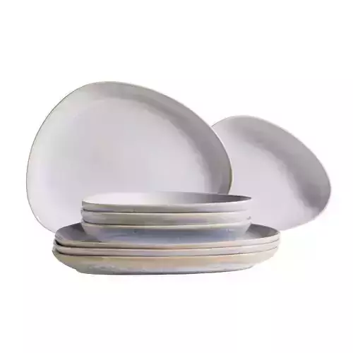 Bull Fawnlily Stoneware Dinnerware Set 3D model