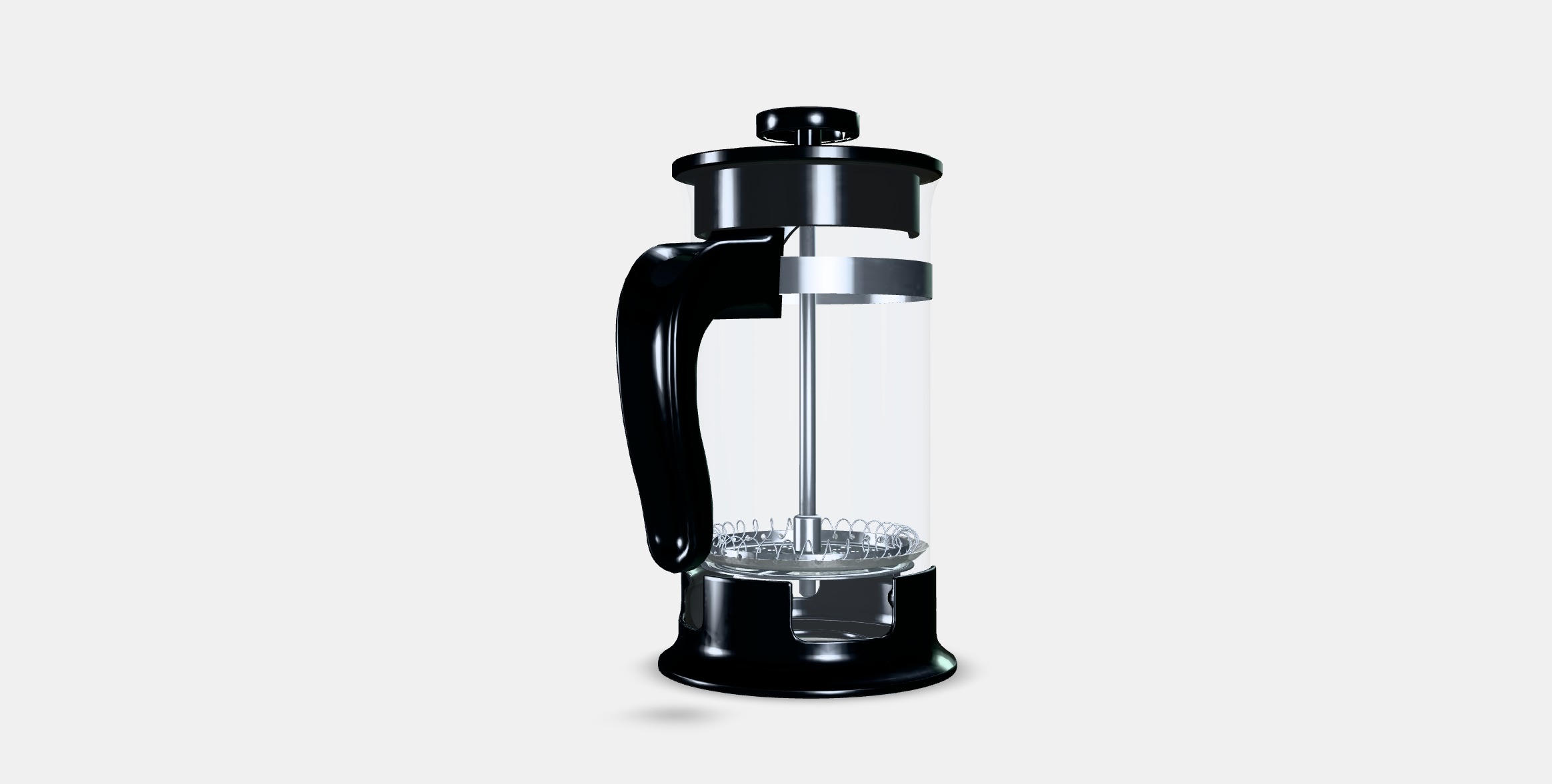 UPPHETTA Coffee-tea maker 2 Low-poly 3D model_5