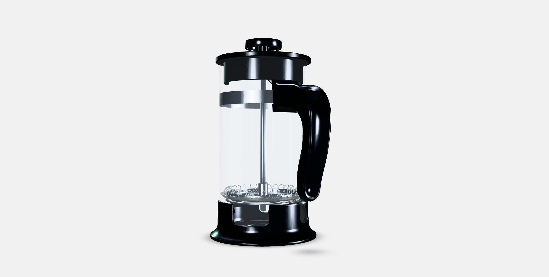 UPPHETTA Coffee-tea maker 2 Low-poly 3D model_16