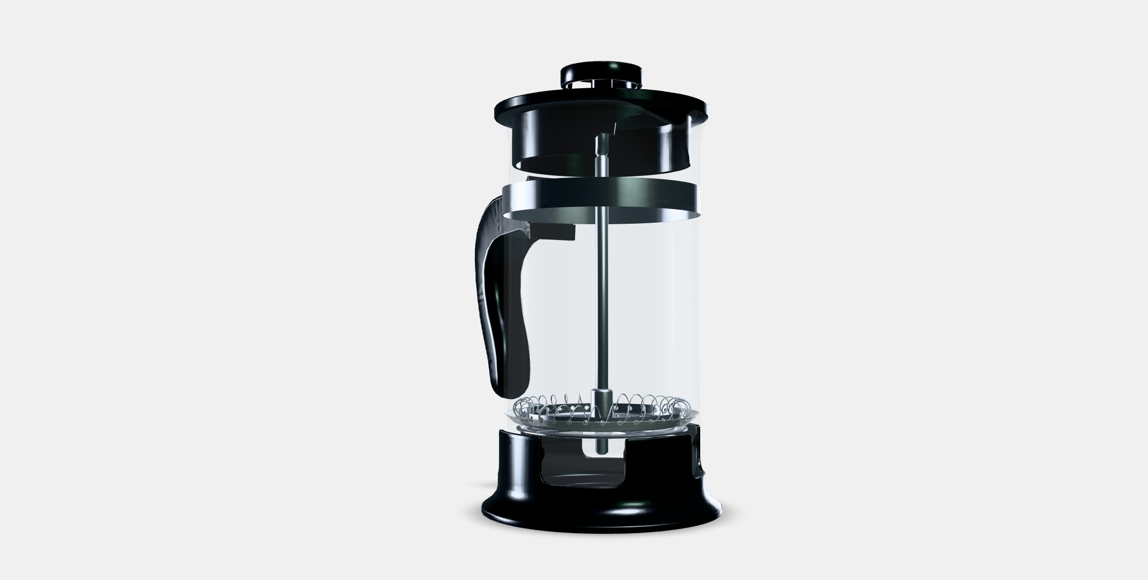 UPPHETTA Coffee-tea maker 2 Low-poly 3D model_3