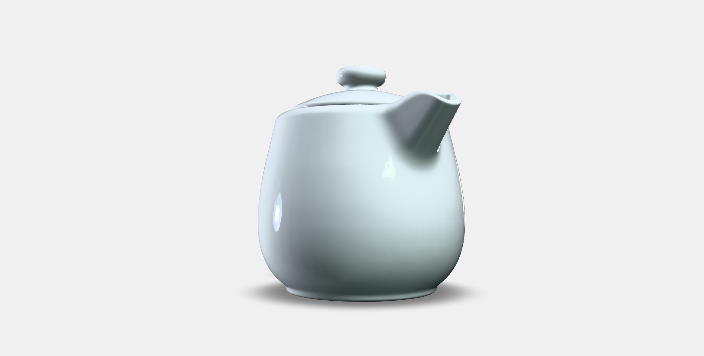 VARDAGEN Teapot Low-poly 3D model_2