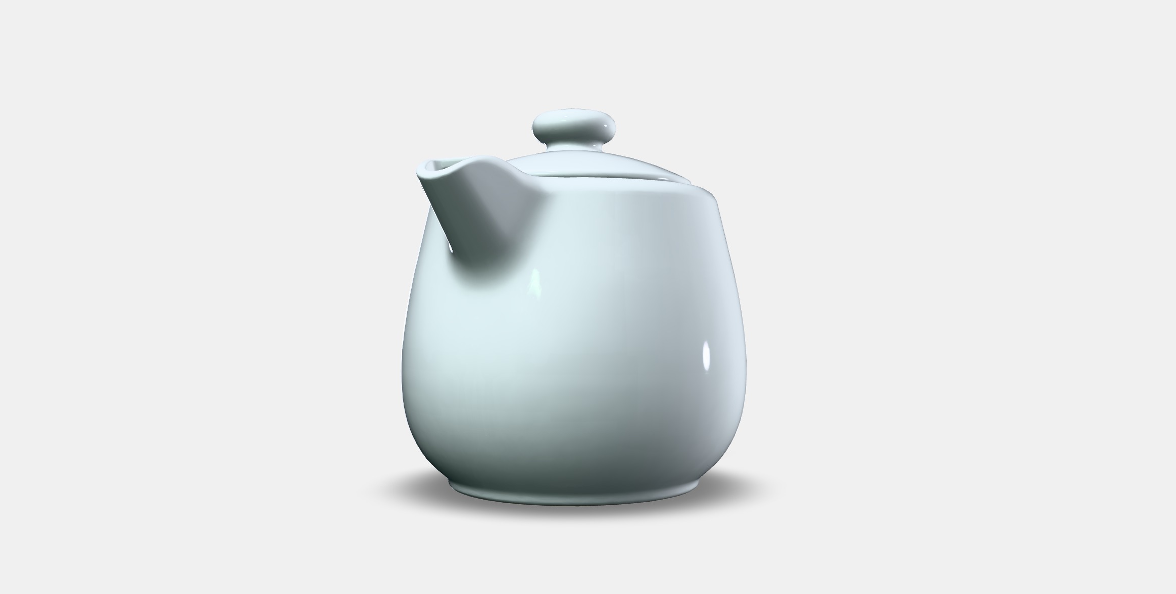 VARDAGEN Teapot Low-poly 3D model_12