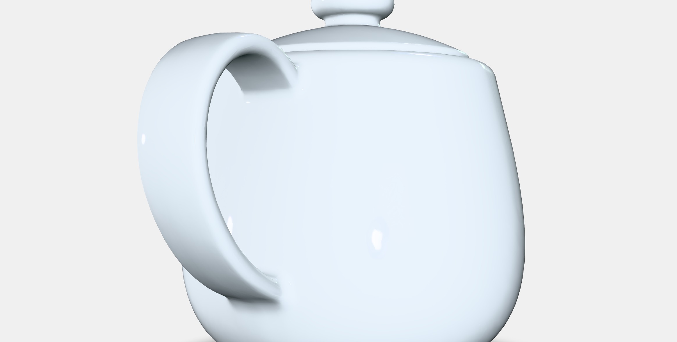 VARDAGEN Teapot Low-poly 3D model_6