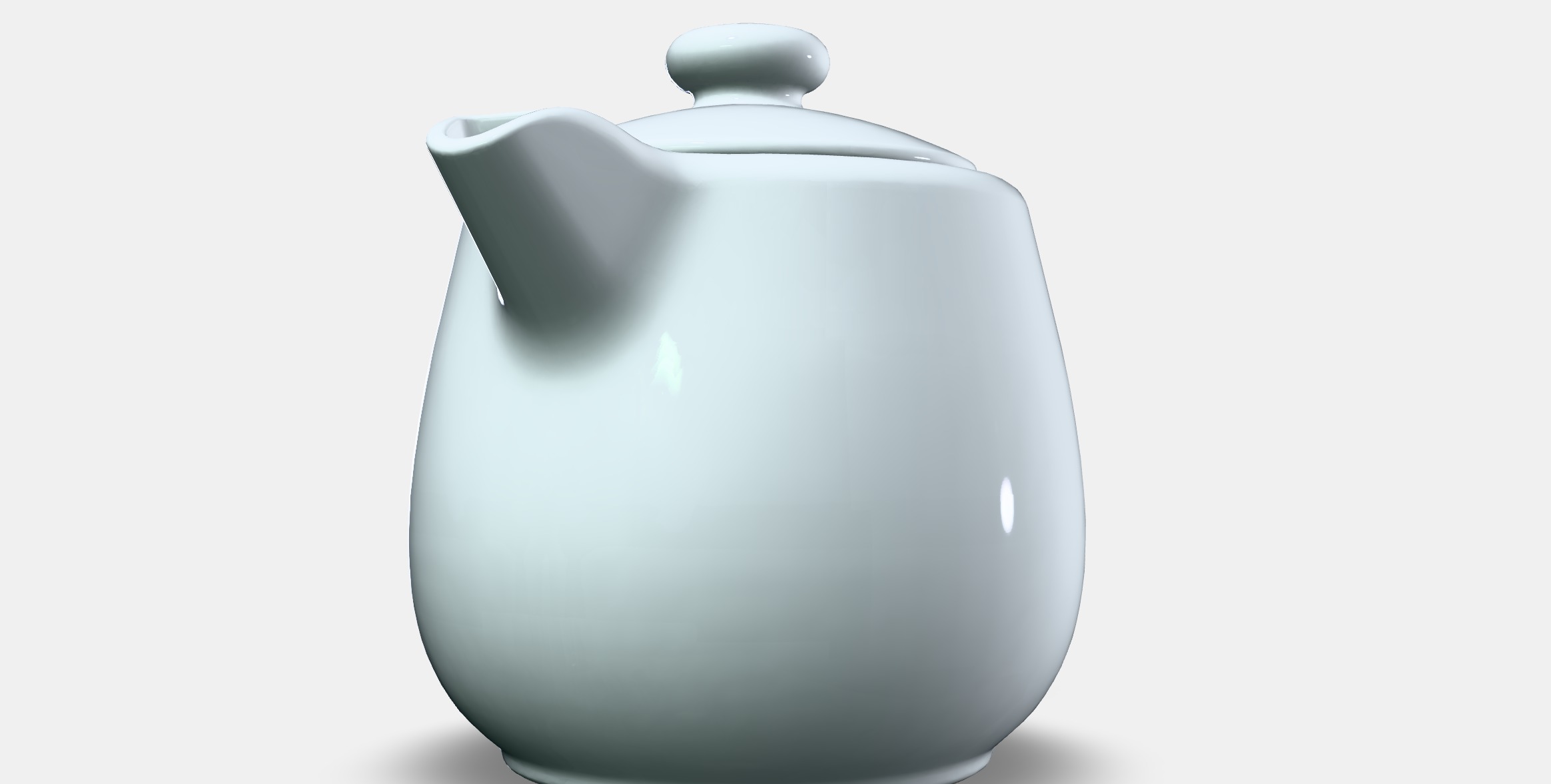 VARDAGEN Teapot Low-poly 3D model_13