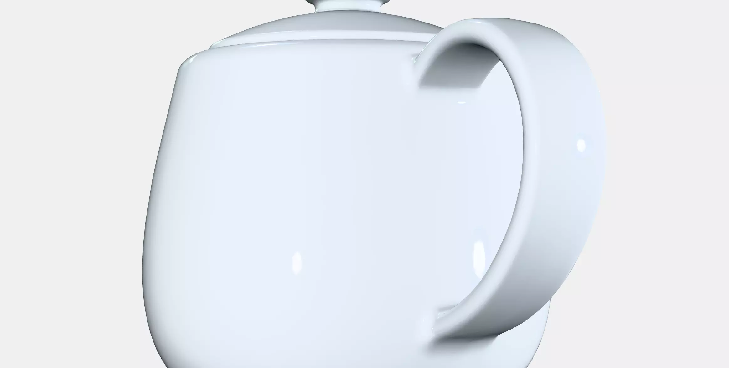 VARDAGEN Teapot Low-poly 3D model_0