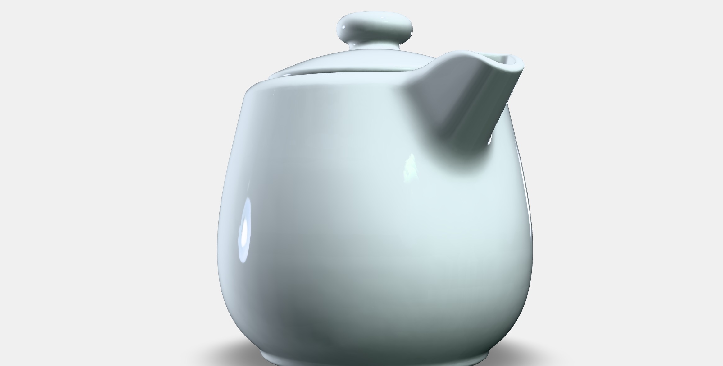 VARDAGEN Teapot Low-poly 3D model_9