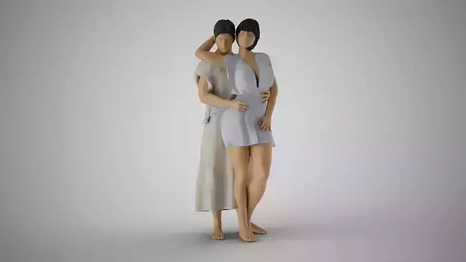 Cheek by Jowl 7 3D print model Cheek by Jowl 7 3D print model